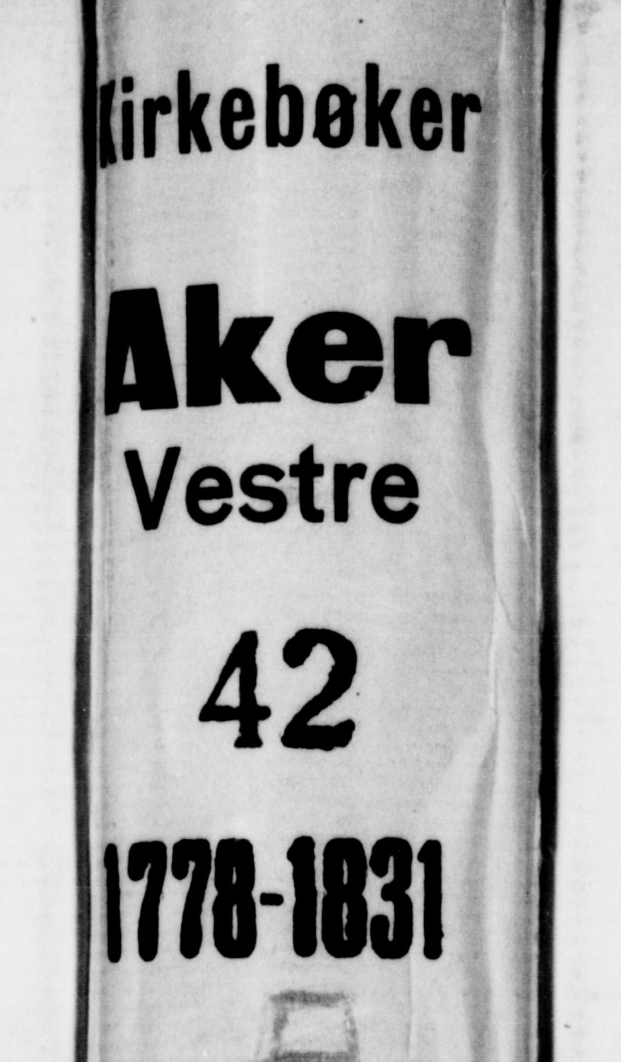 Aker prestekontor kirkebøker, SAO/A-10861/L/L0004: Forlovererklæringer nr. 4, 1778-1831