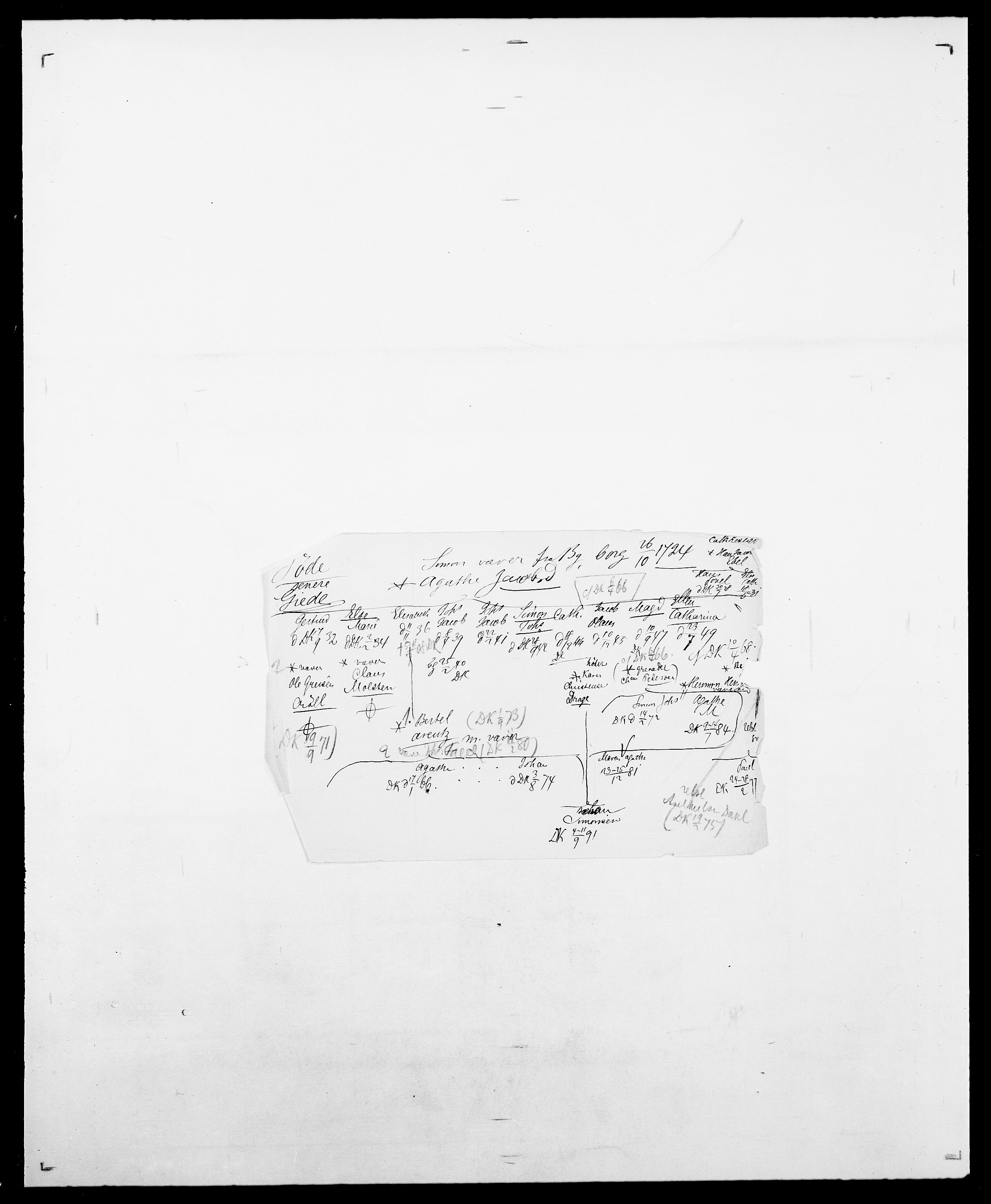 Delgobe, Charles Antoine - samling, SAO/PAO-0038/D/Da/L0020: Irgens - Kjøsterud, s. 269
