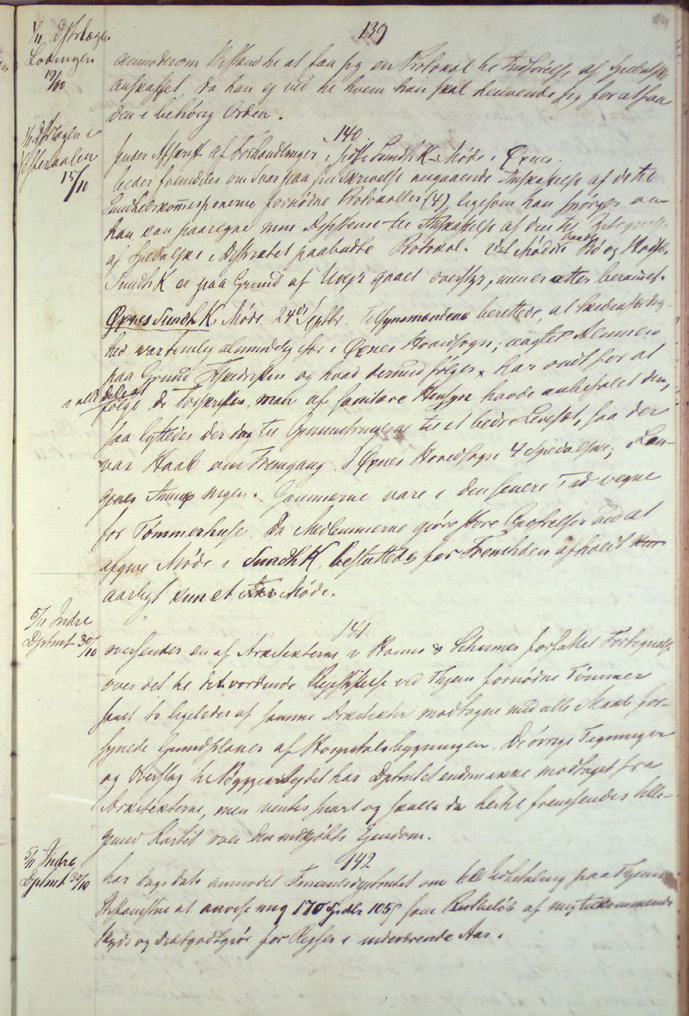 Lepraarkiver - Overlegen for den spedalske sykdom, AV/SAB-A-61001/B.c/L0001: Journal, 1854-1859, s. 61