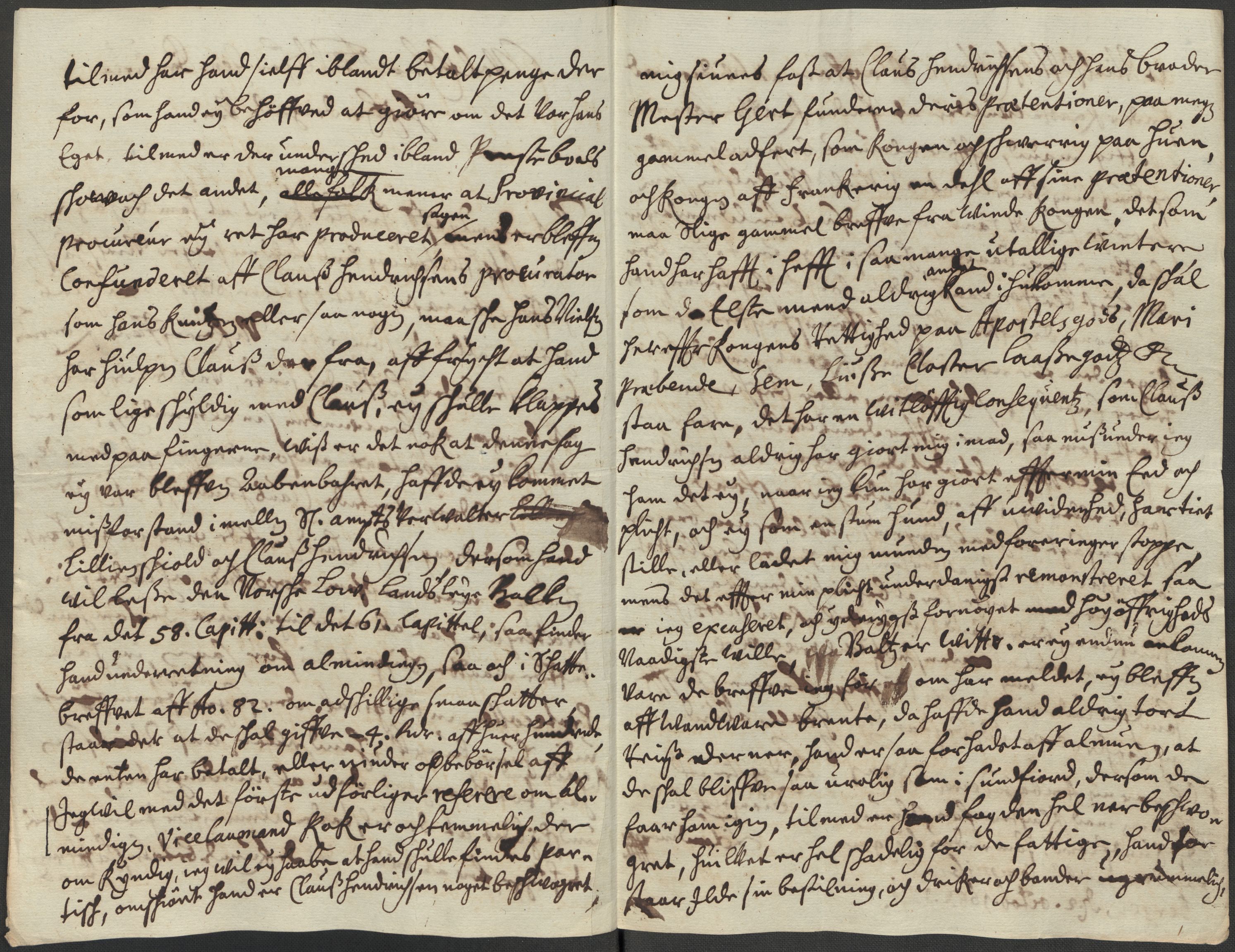 Rentekammeret inntil 1814, Realistisk ordnet avdeling, AV/RA-EA-4070/Fb/L0015: Dokumenter om Raundalen allmenning i Voss. Claus Miltzows sak, 1684, s. 178