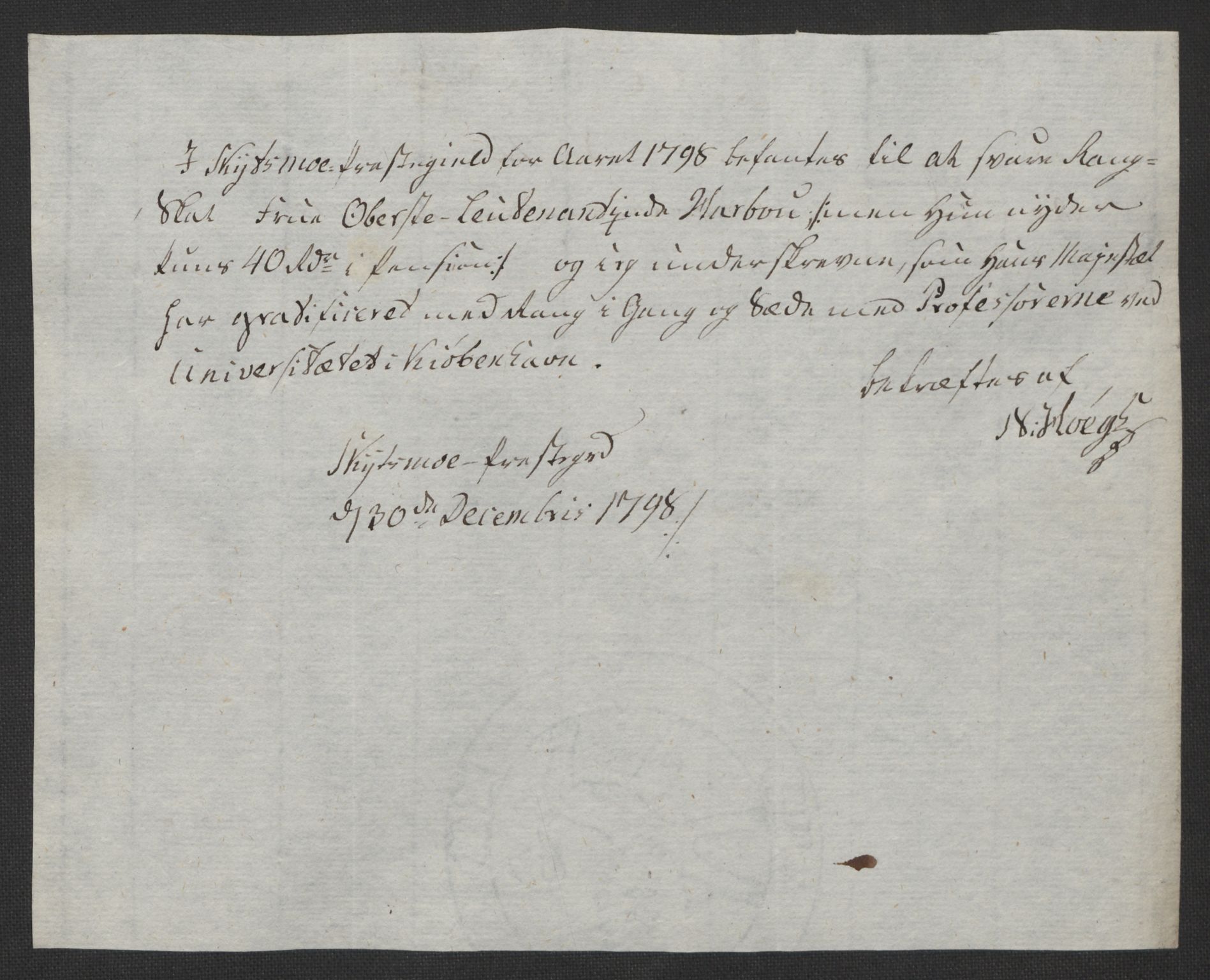 Rentekammeret inntil 1814, Reviderte regnskaper, Fogderegnskap, AV/RA-EA-4092/R11/L0674: Fogderegnskap Nedre Romerike, 1798, s. 401