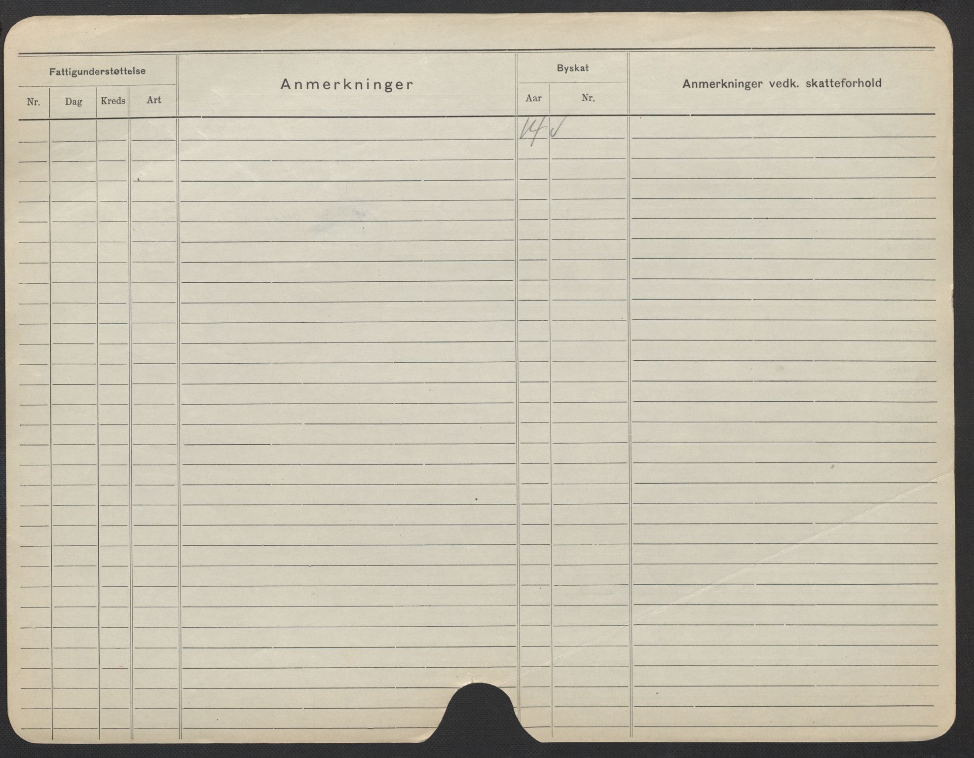 Oslo folkeregister, Registerkort, AV/SAO-A-11715/F/Fa/Fac/L0022: Kvinner, 1906-1914, s. 251b