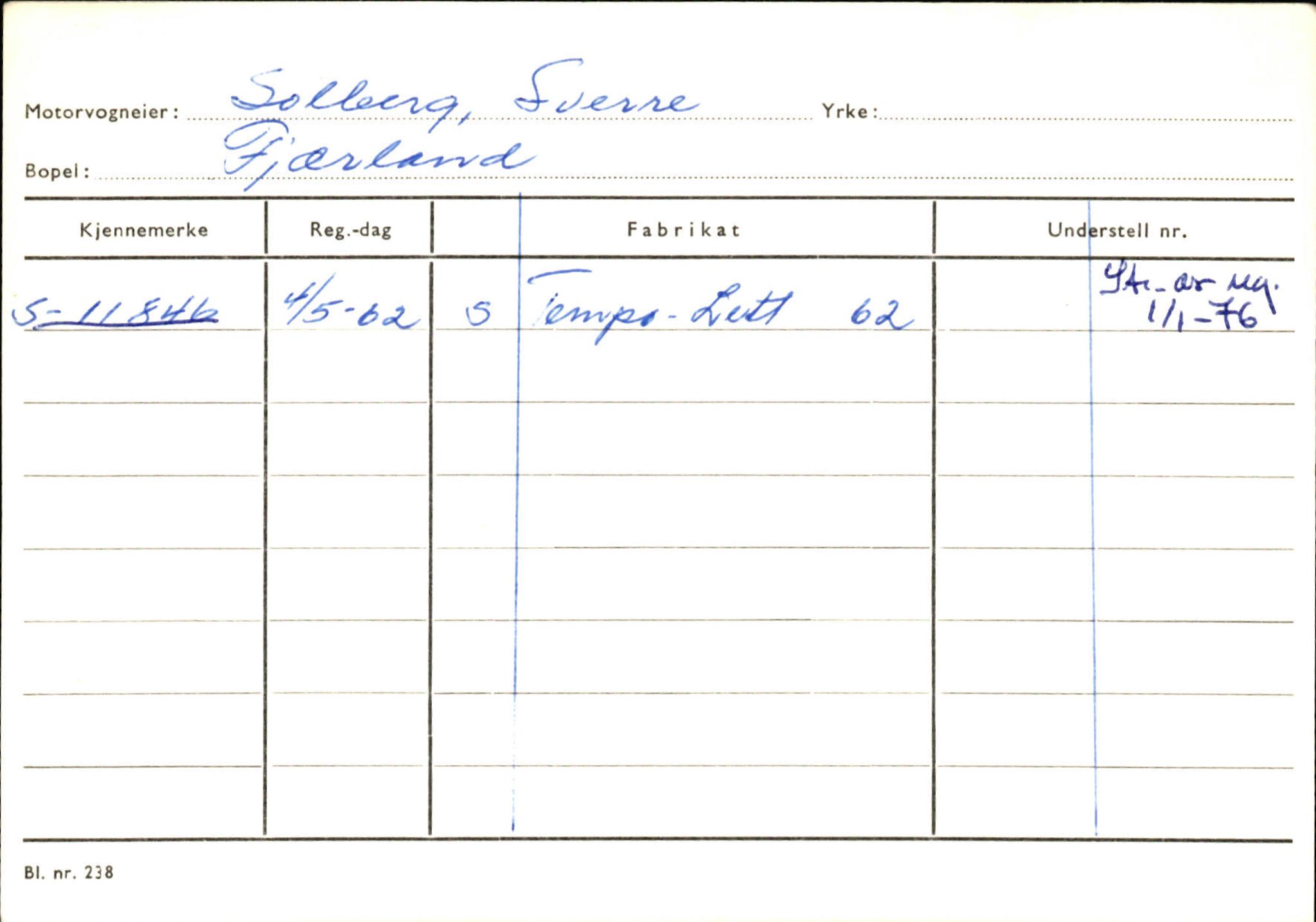 Statens vegvesen, Sogn og Fjordane vegkontor, AV/SAB-A-5301/4/F/L0132: Eigarregister Askvoll A-Å. Balestrand A-Å, 1945-1975, s. 2324