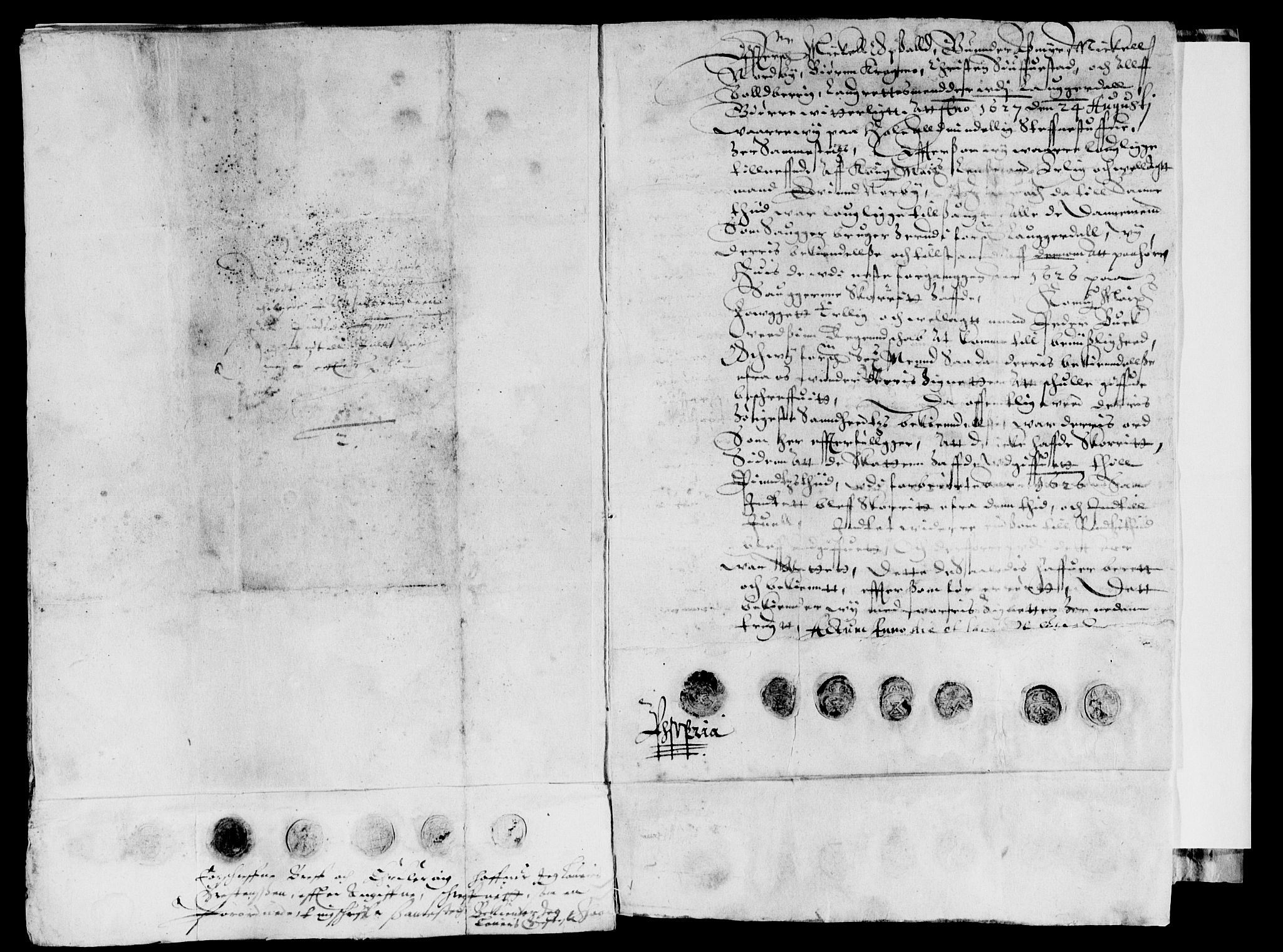 Rentekammeret inntil 1814, Reviderte regnskaper, Lensregnskaper, AV/RA-EA-5023/R/Rb/Rbo/L0008: Tønsberg len, 1626-1628