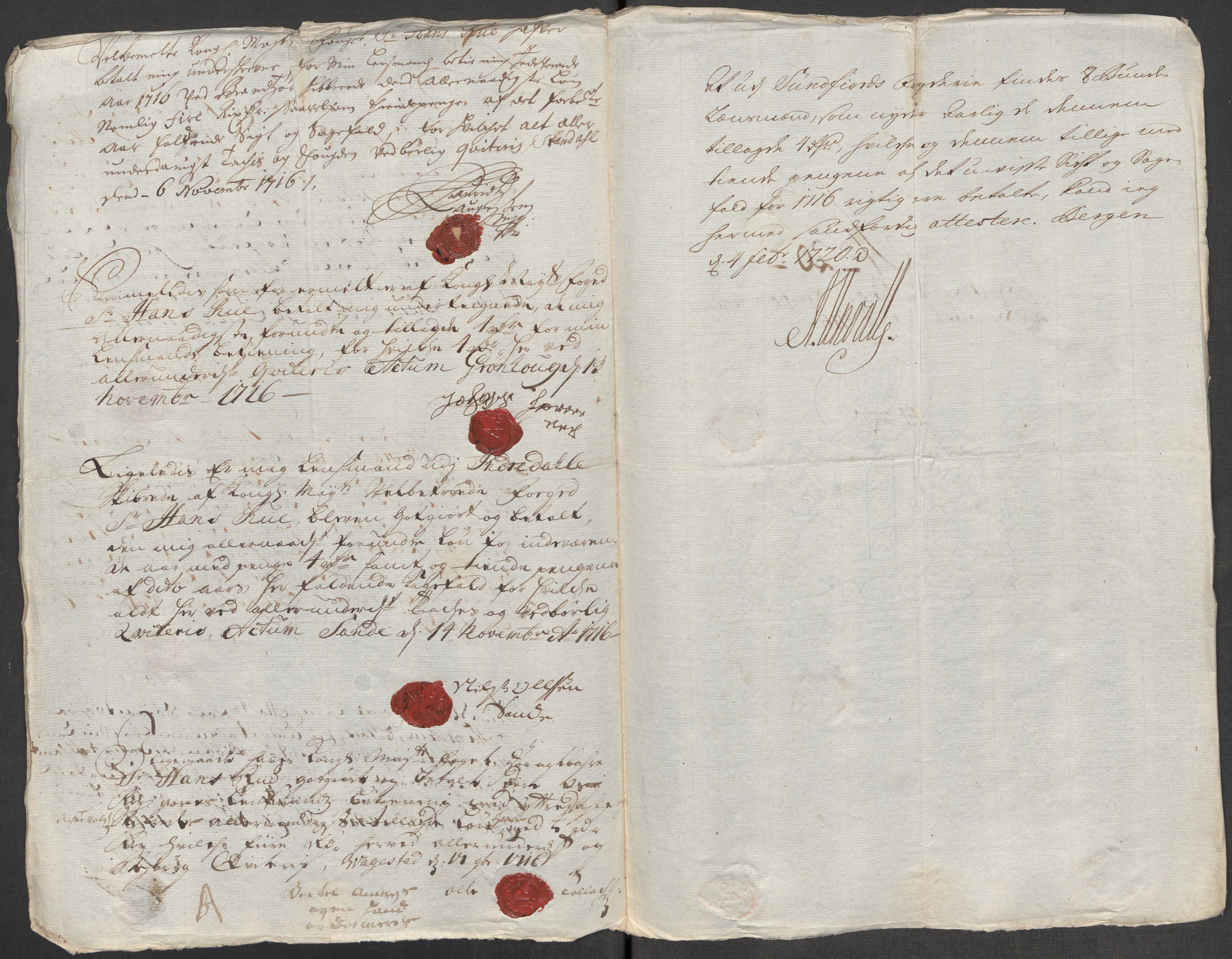 Rentekammeret inntil 1814, Reviderte regnskaper, Fogderegnskap, AV/RA-EA-4092/R53/L3440: Fogderegnskap Sunn- og Nordfjord, 1716, s. 112
