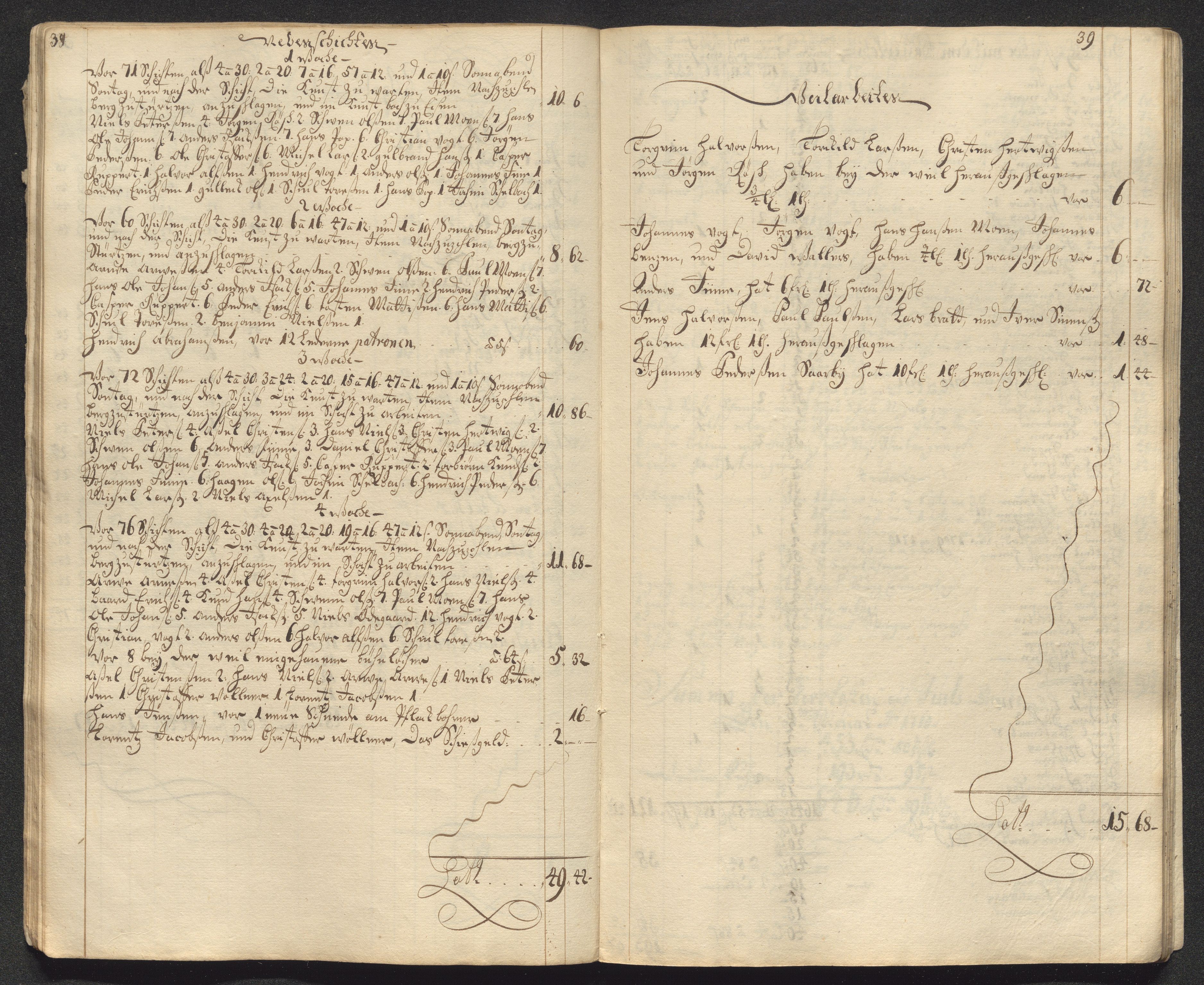 Kongsberg Sølvverk 1623-1816, AV/SAKO-EA-3135/001/D/Dc/Dcd/L0099: Utgiftsregnskap for gruver m.m., 1710, s. 116