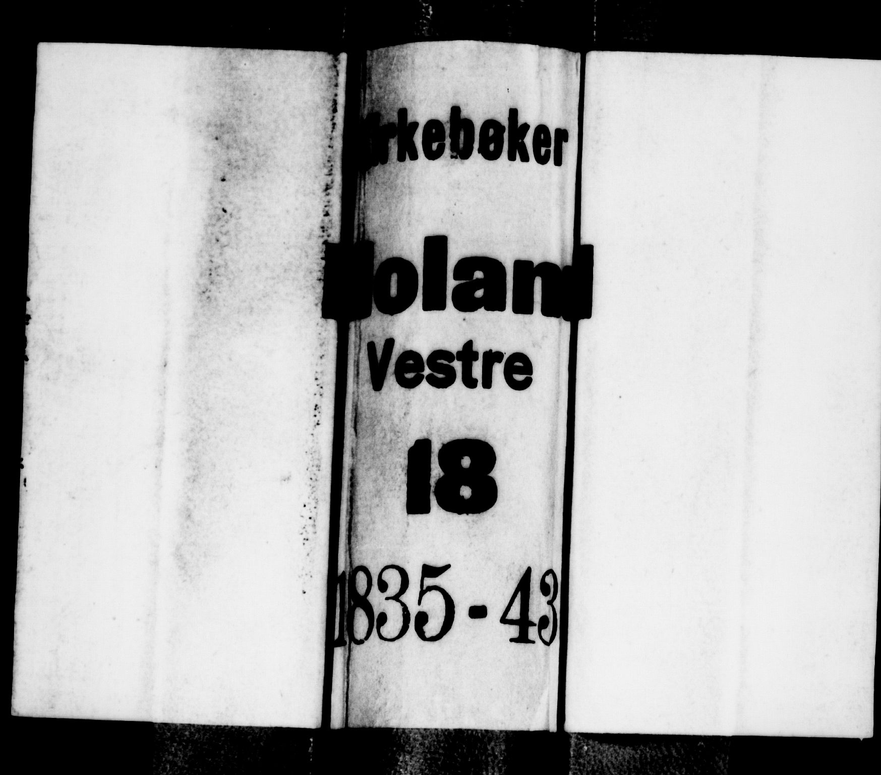 Vestre Moland sokneprestkontor, AV/SAK-1111-0046/F/Fa/Fab/L0004: Ministerialbok nr. A 4, 1835-1843