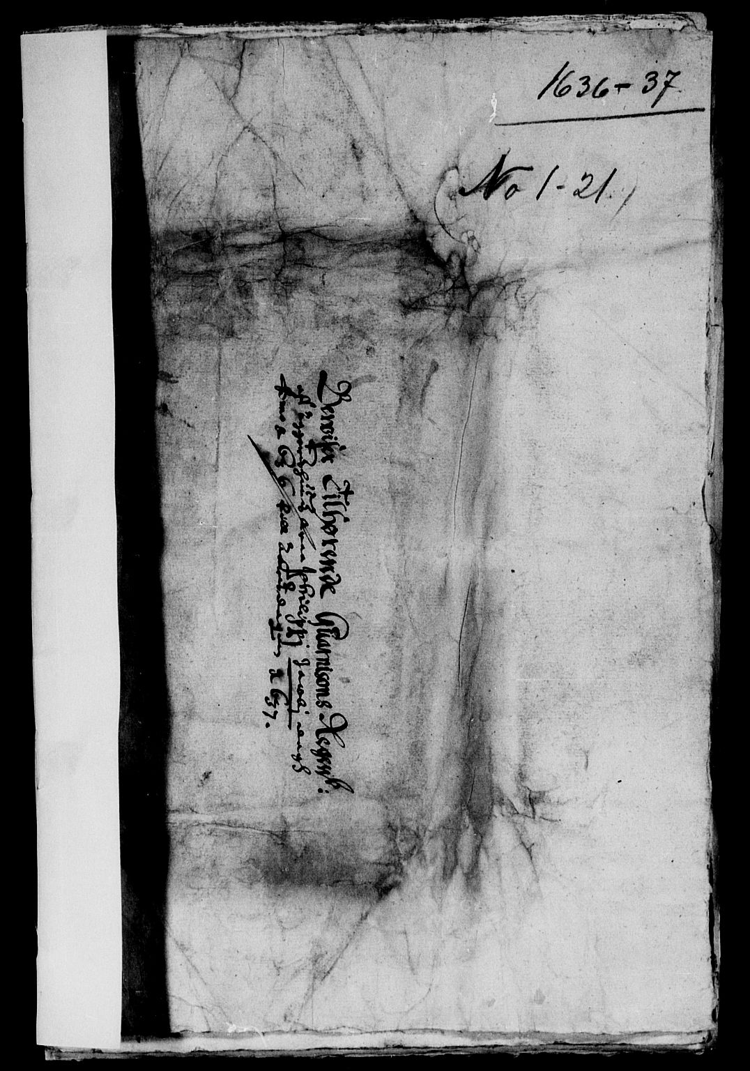 Rentekammeret inntil 1814, Reviderte regnskaper, Lensregnskaper, RA/EA-5023/R/Rb/Rba/L0131: Akershus len, 1636-1637