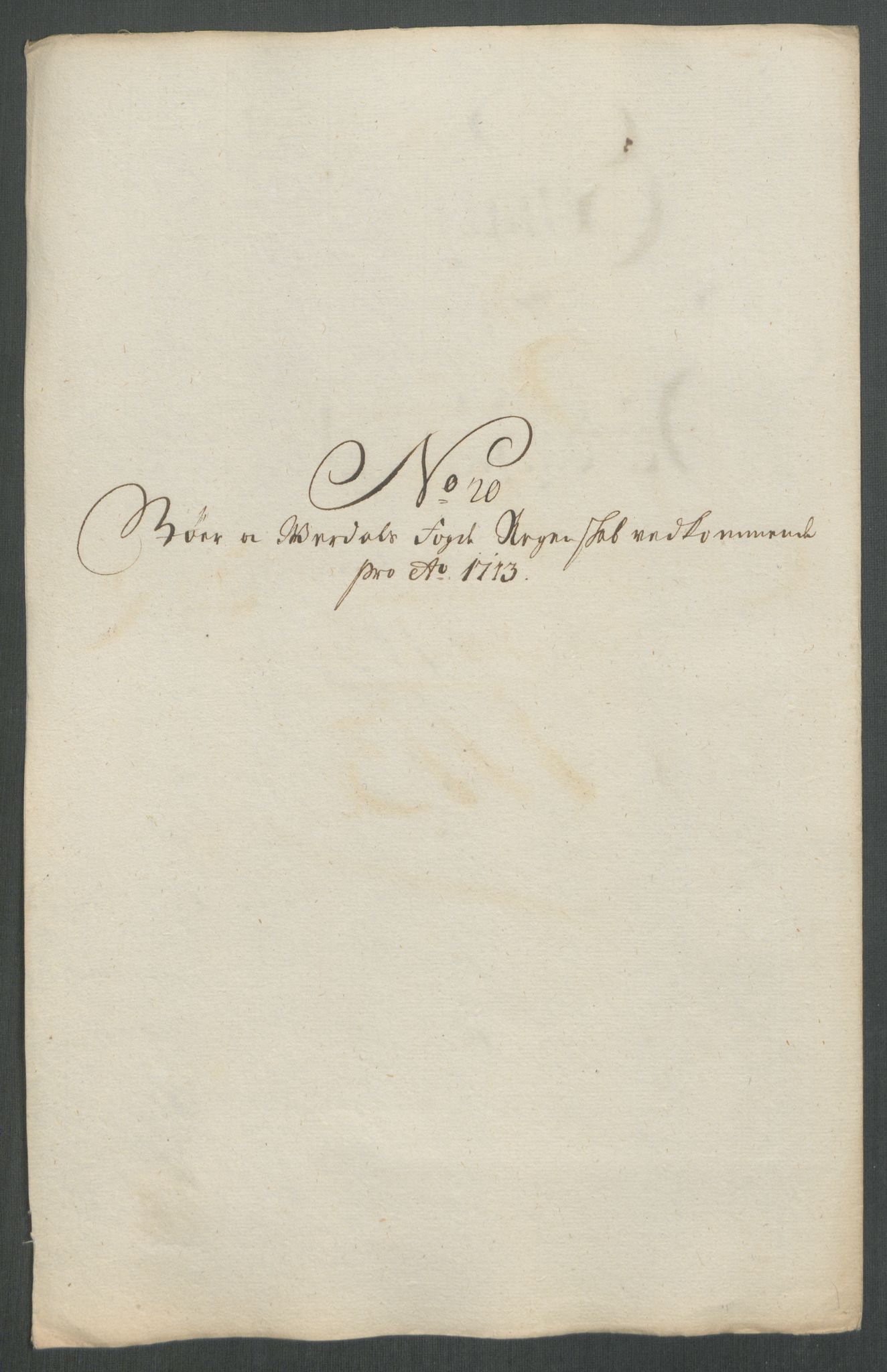 Rentekammeret inntil 1814, Reviderte regnskaper, Fogderegnskap, RA/EA-4092/R62/L4203: Fogderegnskap Stjørdal og Verdal, 1713, s. 231