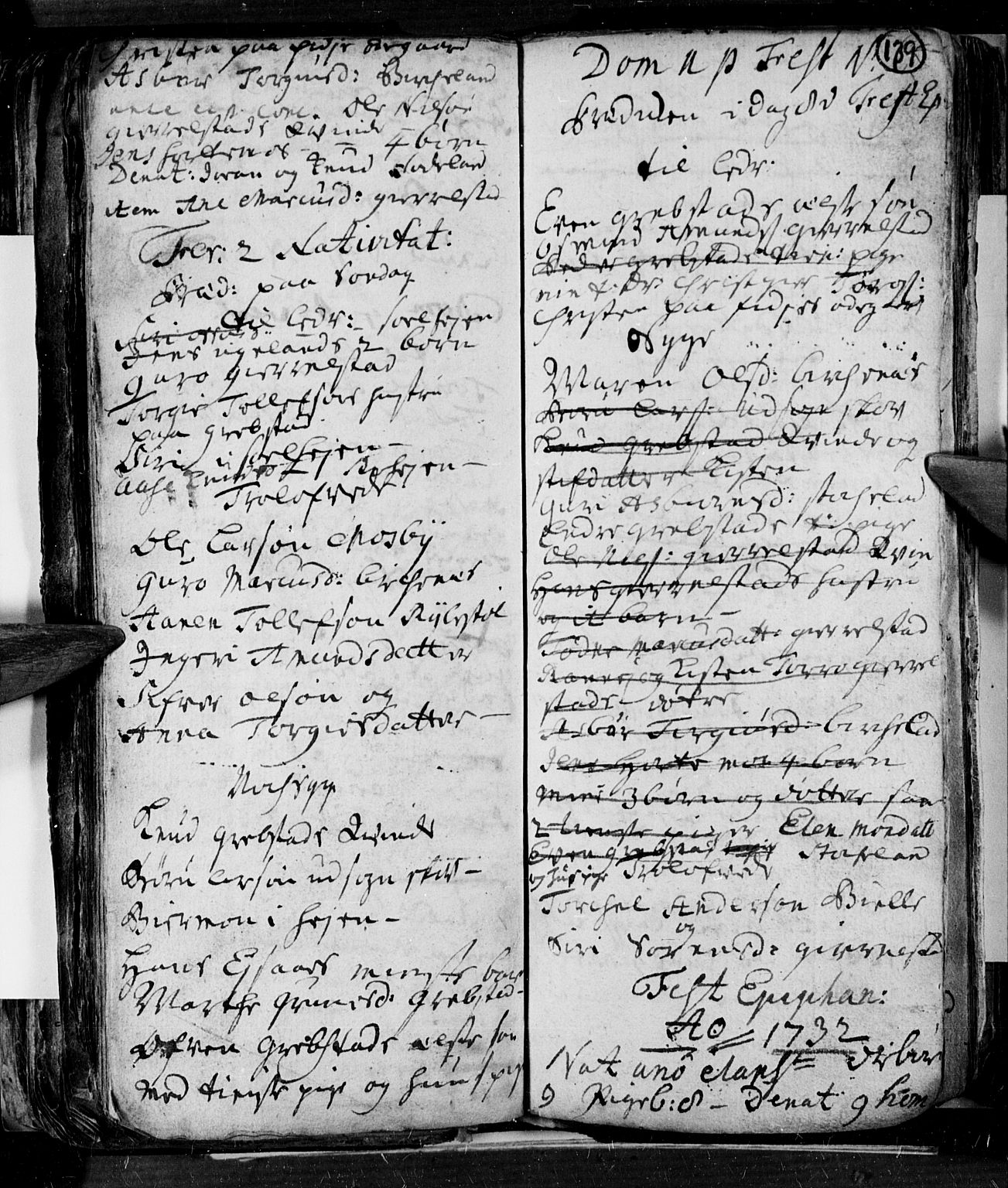 Søgne sokneprestkontor, AV/SAK-1111-0037/F/Fa/Faa/L0001: Ministerialbok nr. A 1, 1716-1740, s. 139