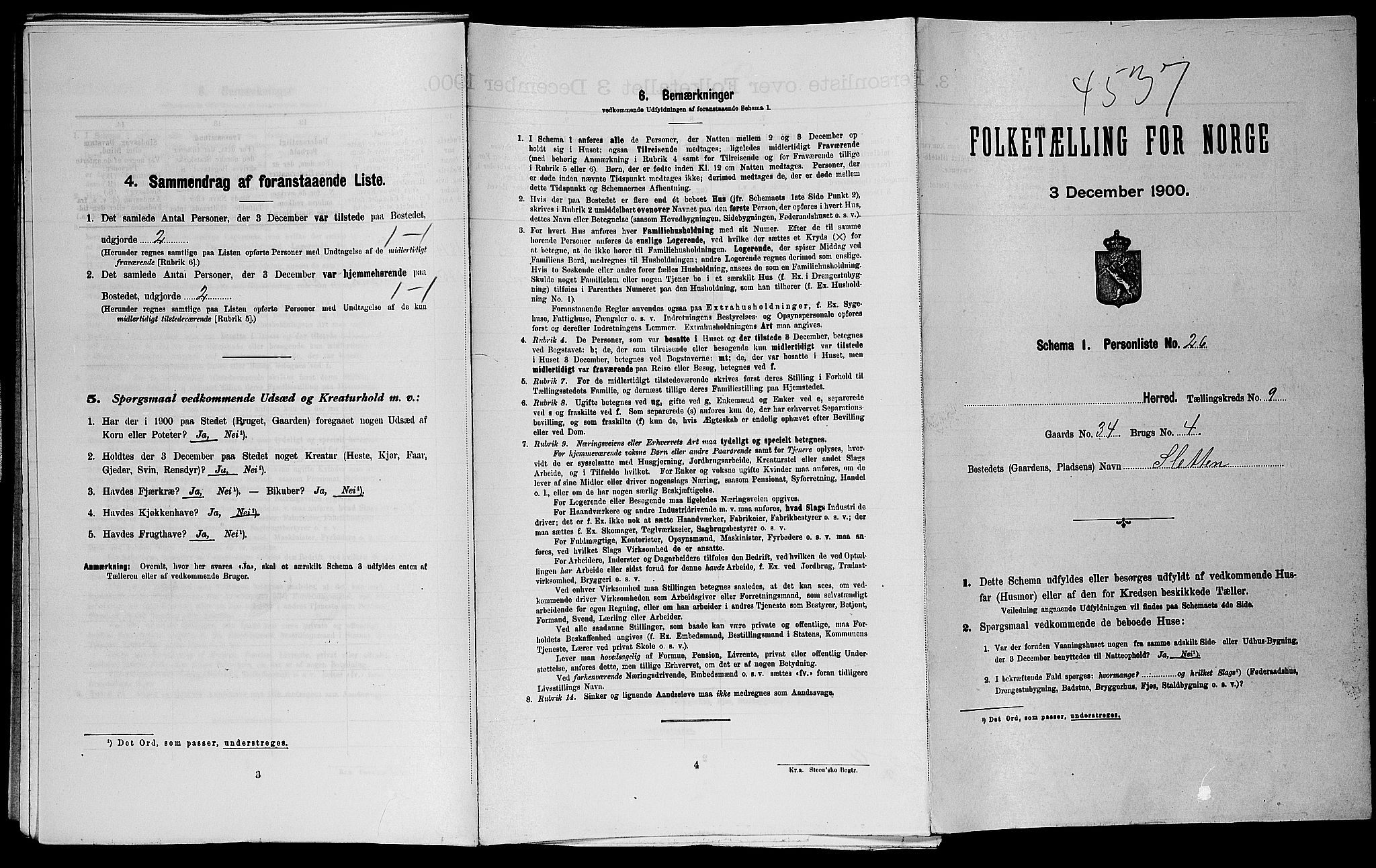 SAST, Folketelling 1900 for 1126 Hetland herred, 1900, s. 1390