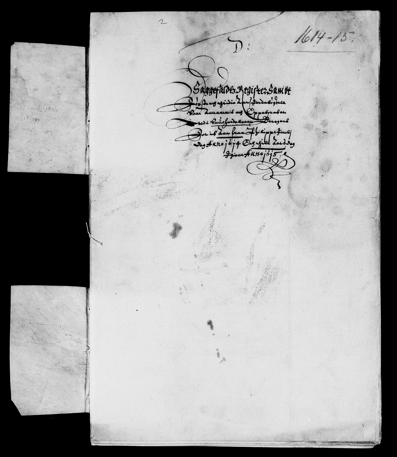 Rentekammeret inntil 1814, Reviderte regnskaper, Lensregnskaper, AV/RA-EA-5023/R/Rb/Rbt/L0016: Bergenhus len, 1613-1615