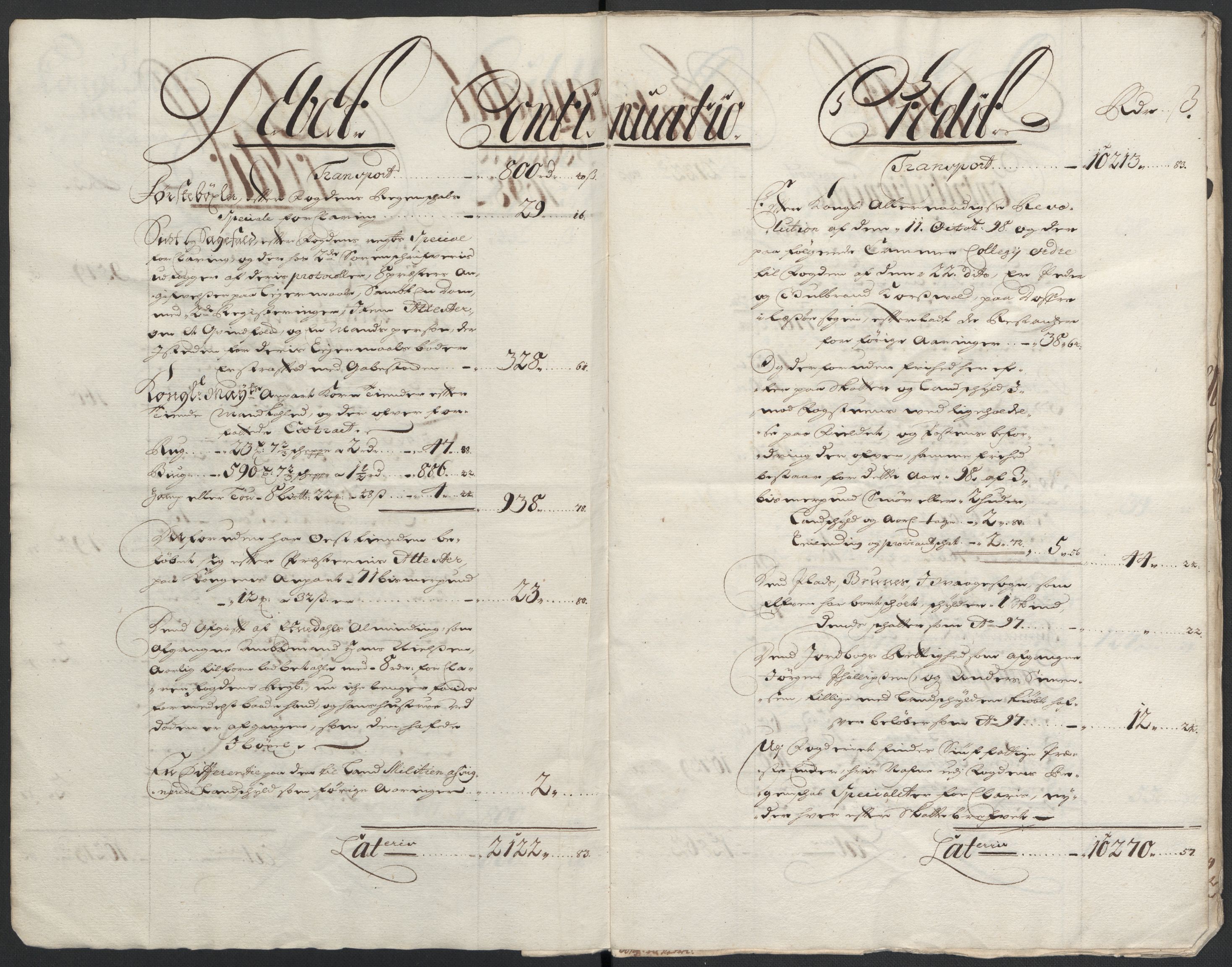 Rentekammeret inntil 1814, Reviderte regnskaper, Fogderegnskap, RA/EA-4092/R17/L1171: Fogderegnskap Gudbrandsdal, 1698, s. 5