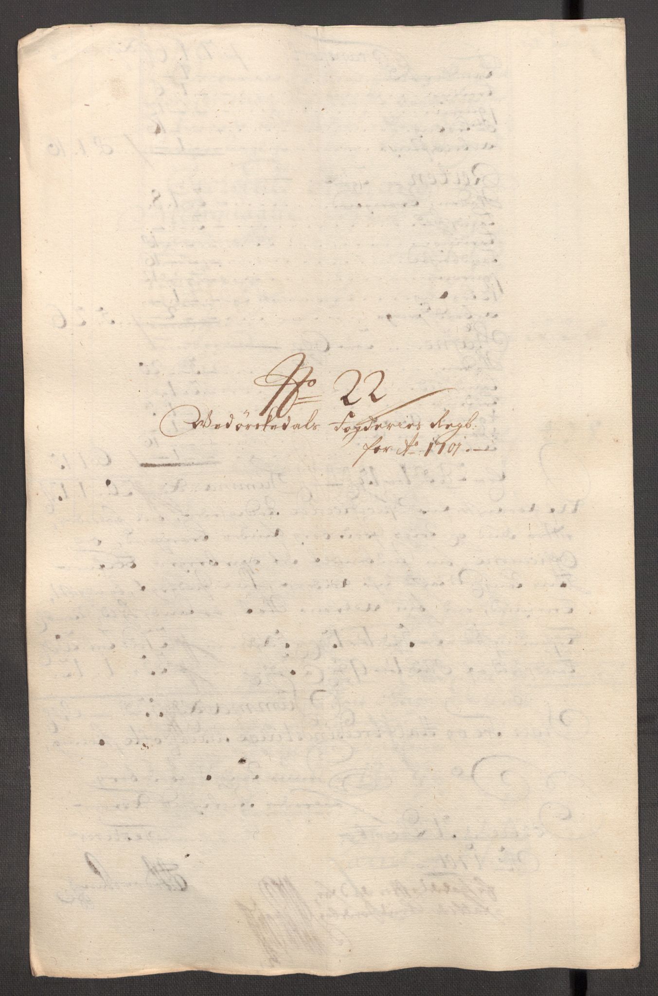 Rentekammeret inntil 1814, Reviderte regnskaper, Fogderegnskap, RA/EA-4092/R60/L3951: Fogderegnskap Orkdal og Gauldal, 1701, s. 175