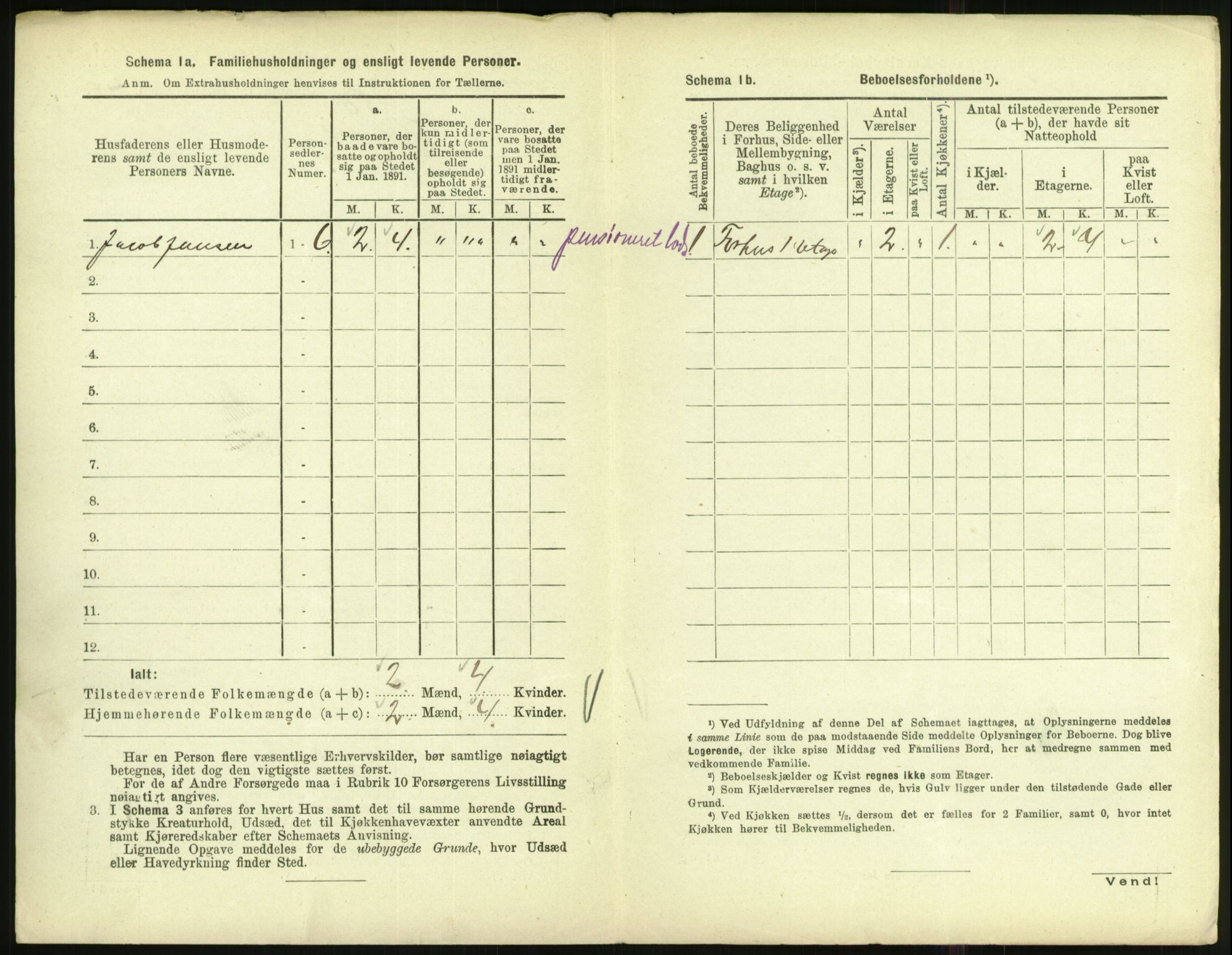 RA, Folketelling 1891 for 1002 Mandal ladested, 1891, s. 1398