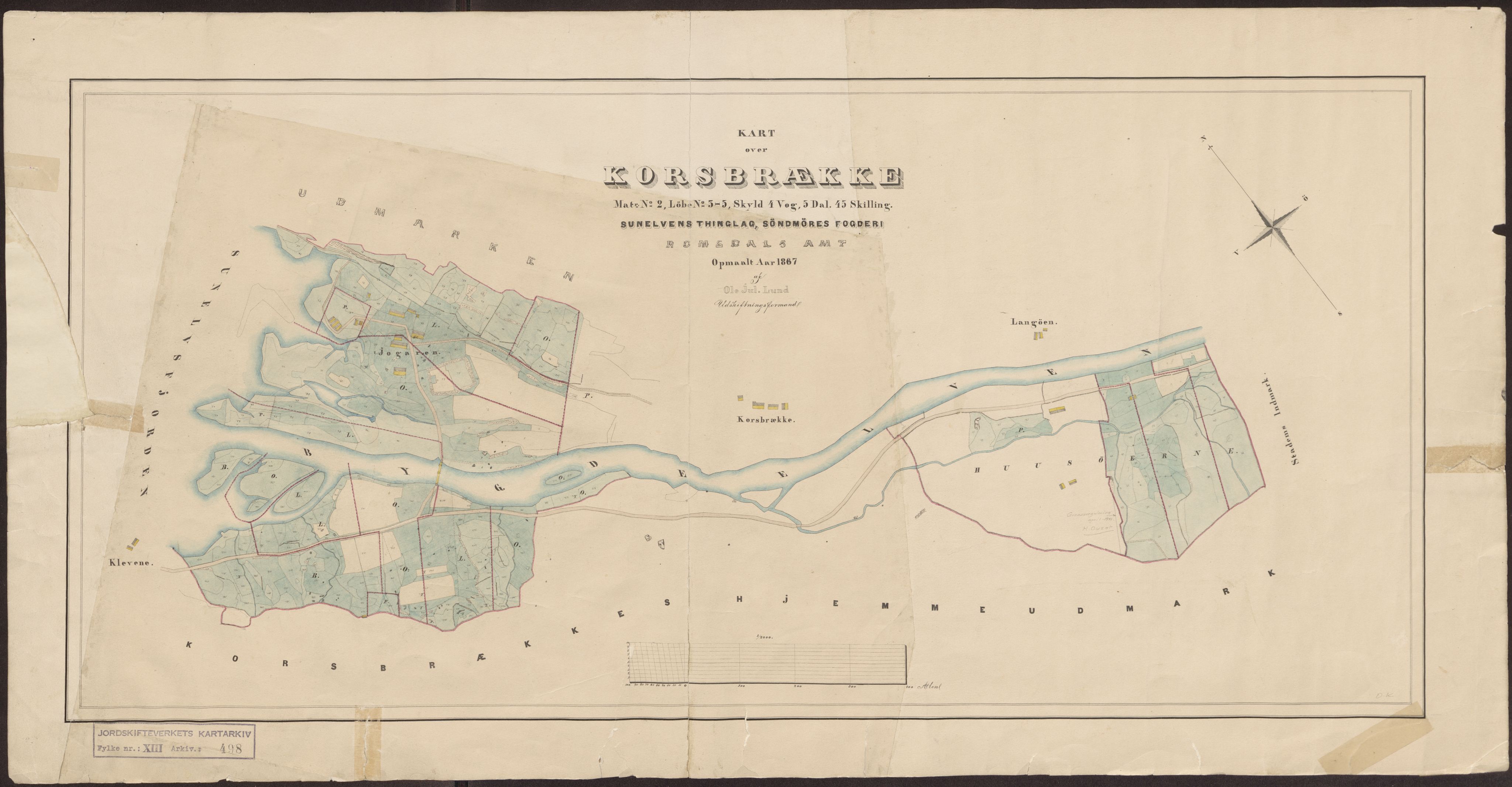 Jordskifteverkets kartarkiv, AV/RA-S-3929/T, 1859-1988, s. 660