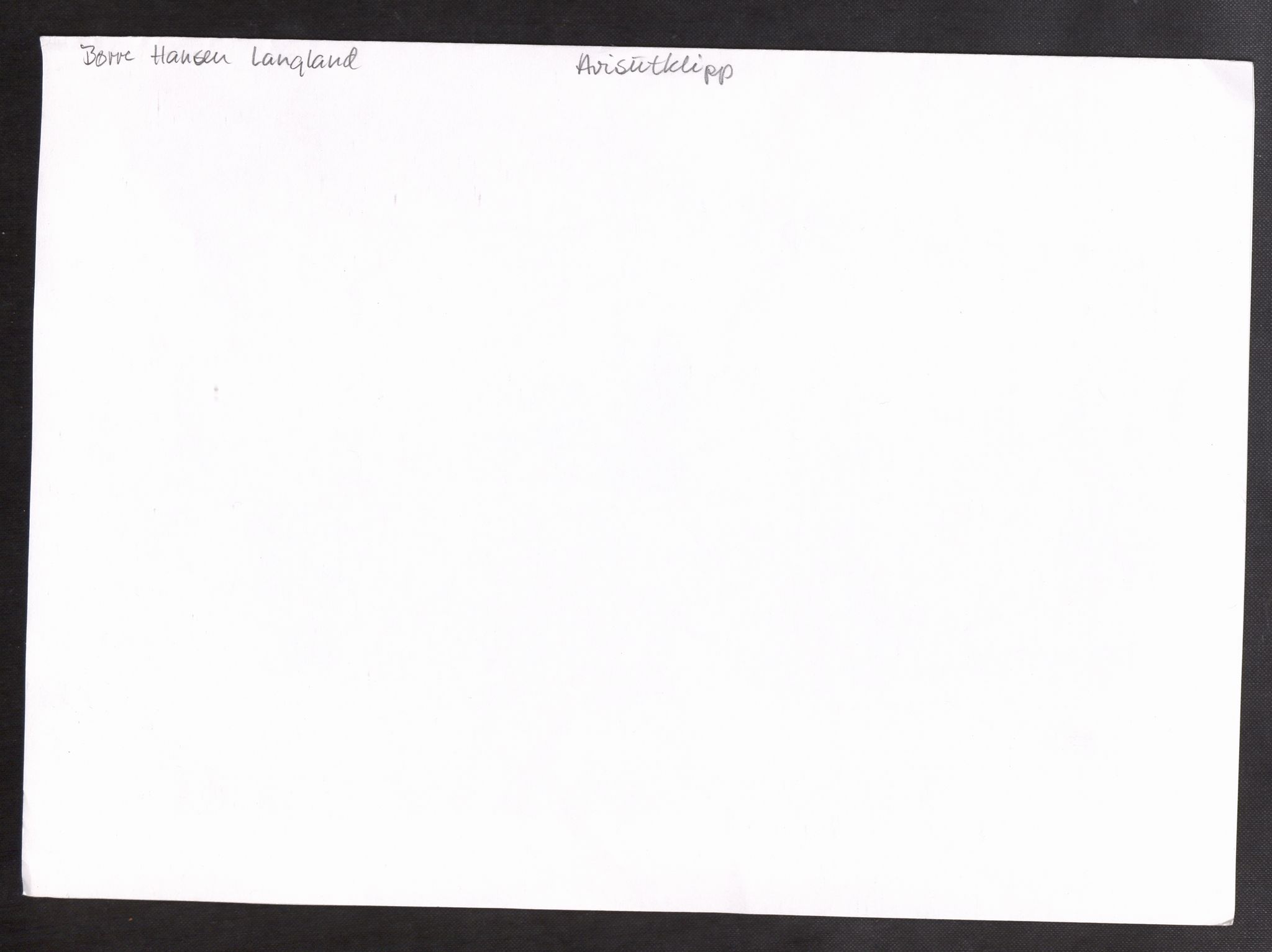 Langland, Børre Hansen, AV/SAT-PA-0046/D/L0001/0001: Saksarkiv / Dagbok, 1765-1807