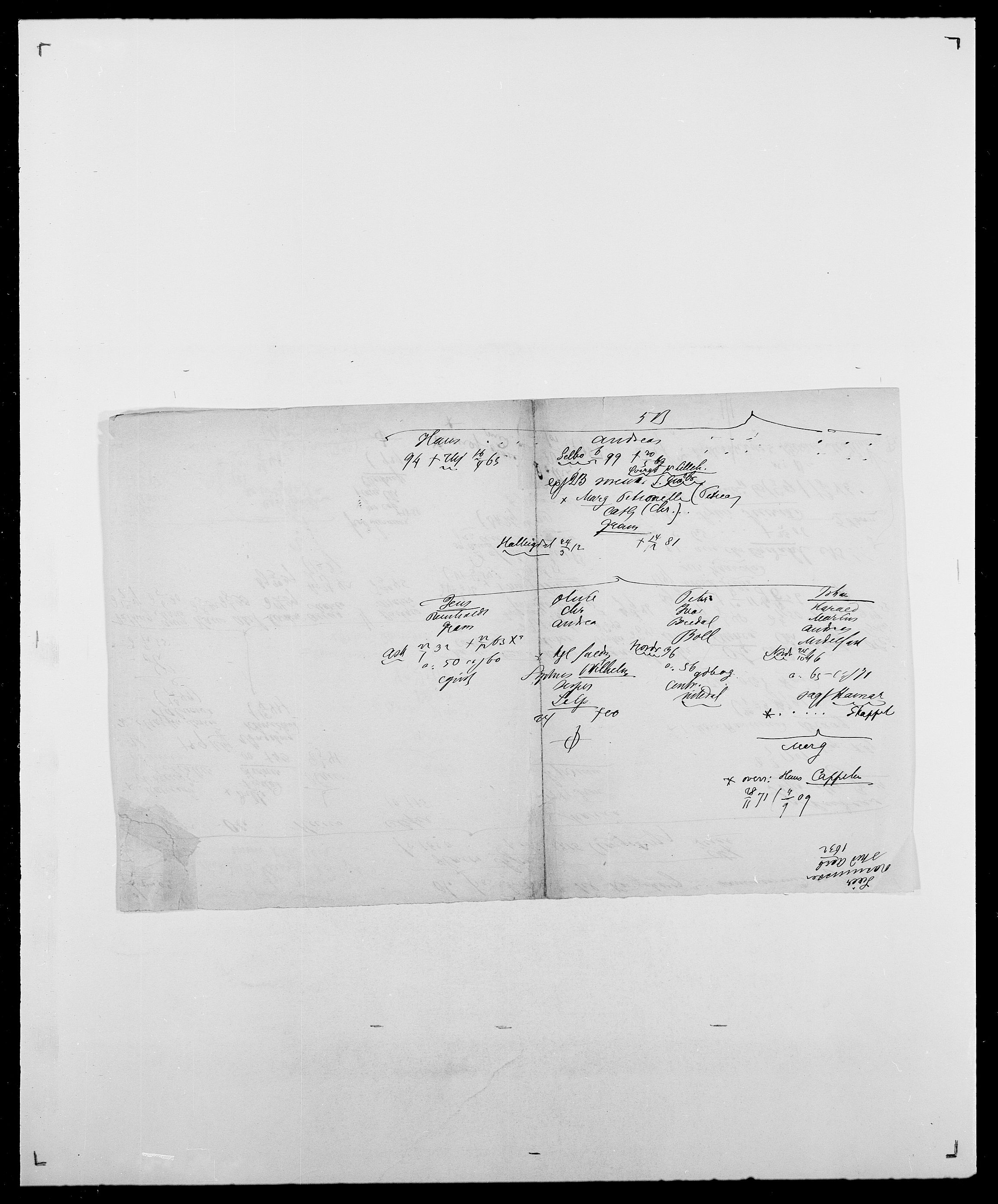 Delgobe, Charles Antoine - samling, SAO/PAO-0038/D/Da/L0043: Wulfsberg - v. Zanten, s. 103