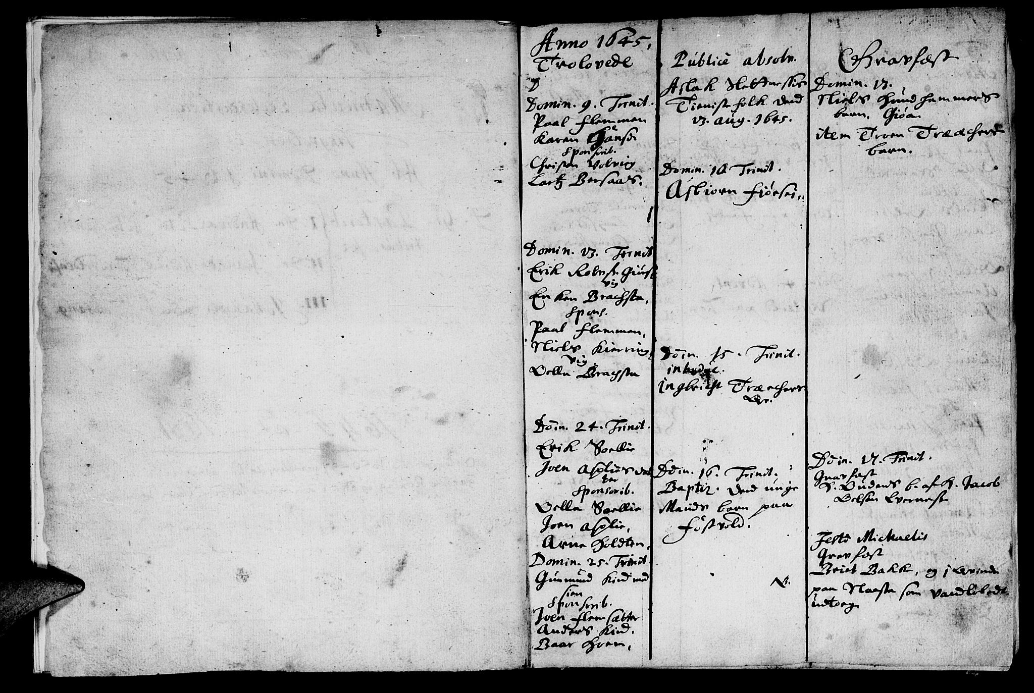 Ministerialprotokoller, klokkerbøker og fødselsregistre - Møre og Romsdal, AV/SAT-A-1454/586/L0975: Ministerialbok nr. 586A01, 1645-1681