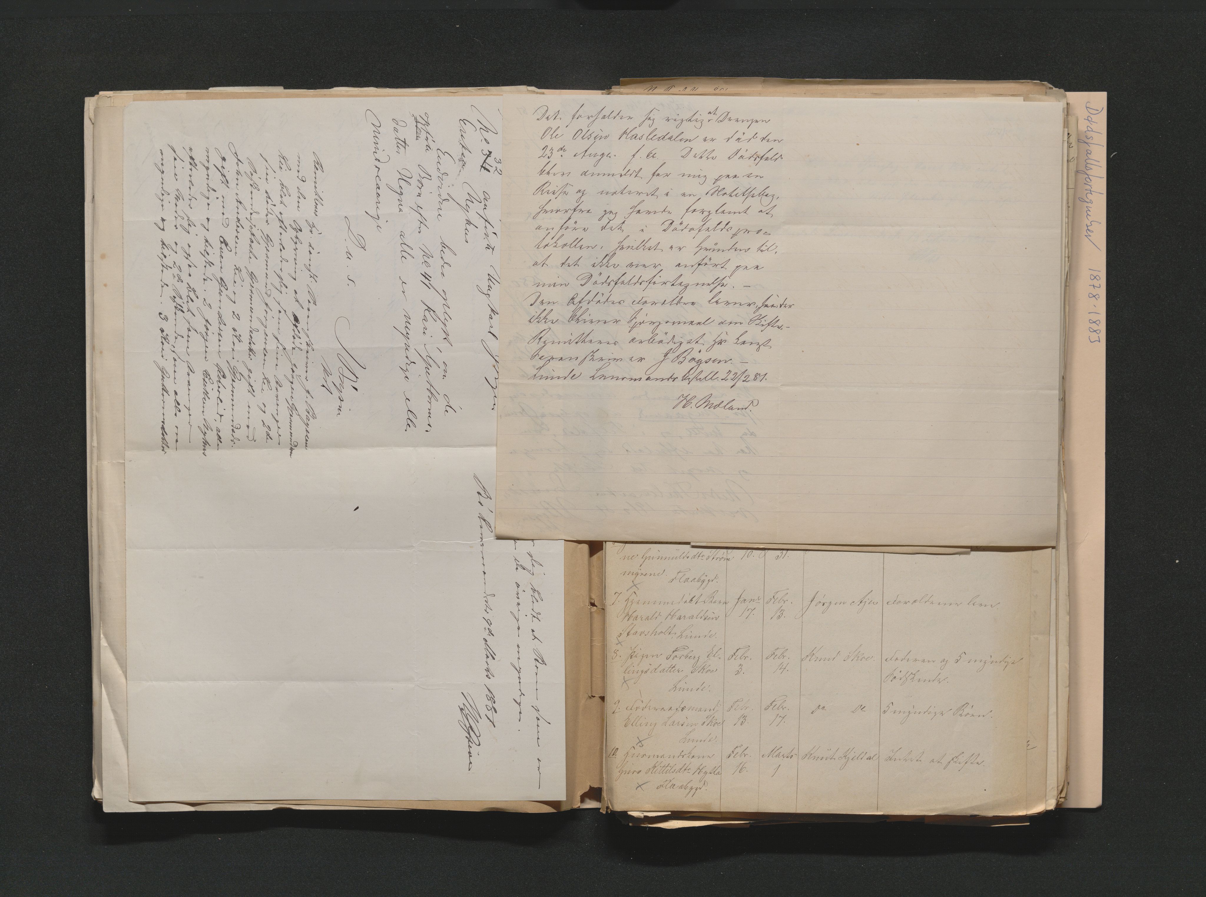 Nedre Telemark sorenskriveri, AV/SAKO-A-135/H/Ha/Hab/L0001: Dødsfallsfortegnelser
, 1867-1886, s. 395