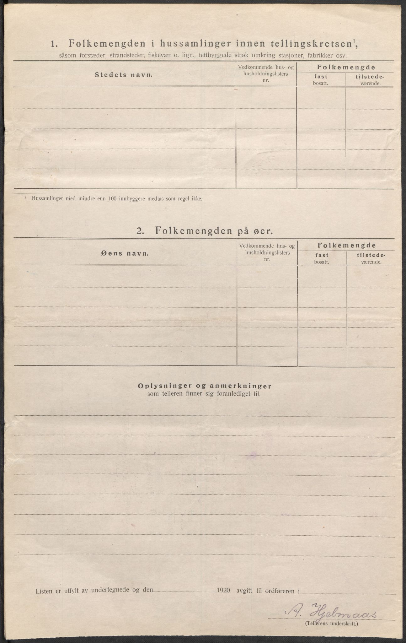 SAB, Folketelling 1920 for 1430 Gaular herred, 1920, s. 48