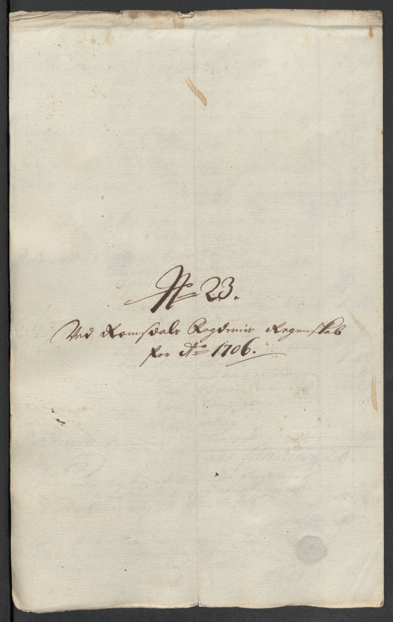 Rentekammeret inntil 1814, Reviderte regnskaper, Fogderegnskap, RA/EA-4092/R55/L3657: Fogderegnskap Romsdal, 1706, s. 148