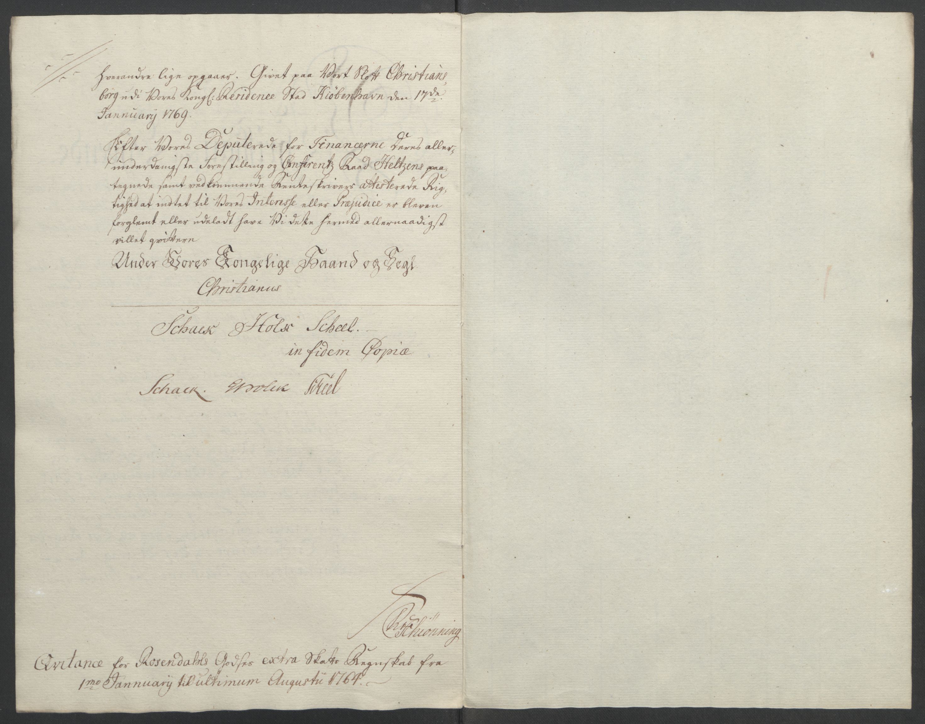 Rentekammeret inntil 1814, Reviderte regnskaper, Fogderegnskap, RA/EA-4092/R49/L3157: Ekstraskatten Rosendal Baroni, 1762-1772, s. 73