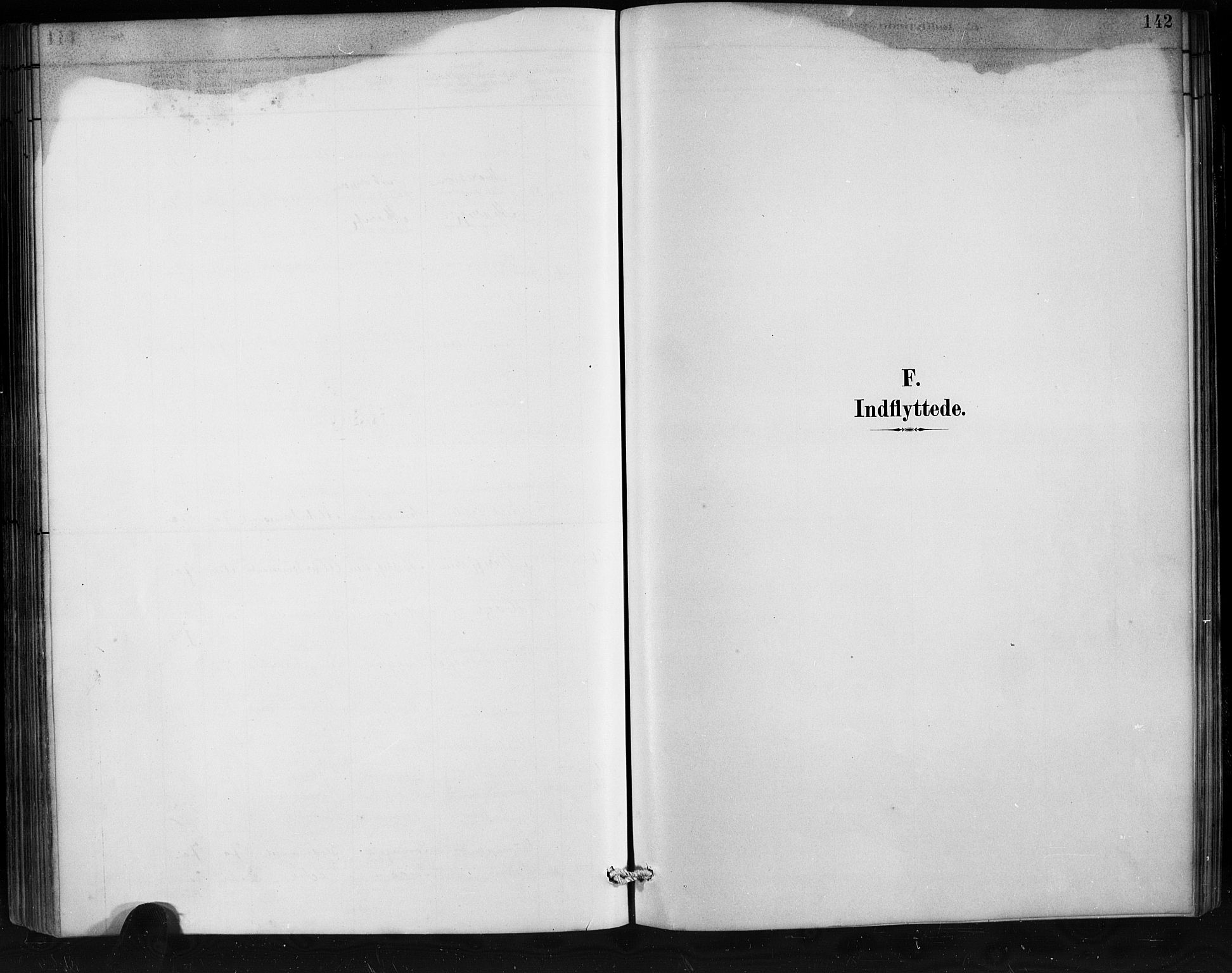 Jostedal sokneprestembete, SAB/A-80601/H/Hab/Habd/L0001: Klokkerbok nr. D 1, 1882-1910, s. 142