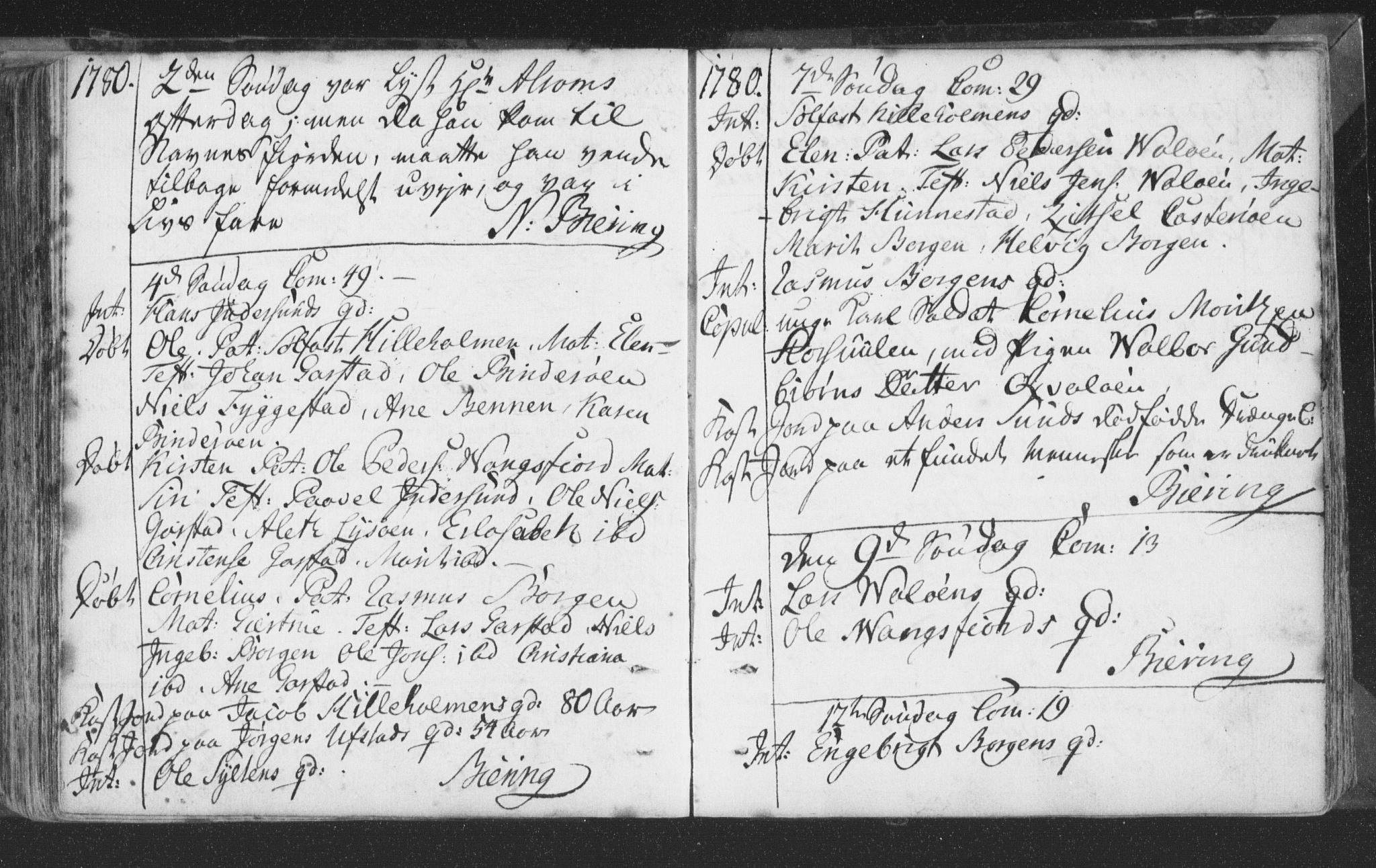 Ministerialprotokoller, klokkerbøker og fødselsregistre - Nord-Trøndelag, AV/SAT-A-1458/786/L0685: Ministerialbok nr. 786A01, 1710-1798