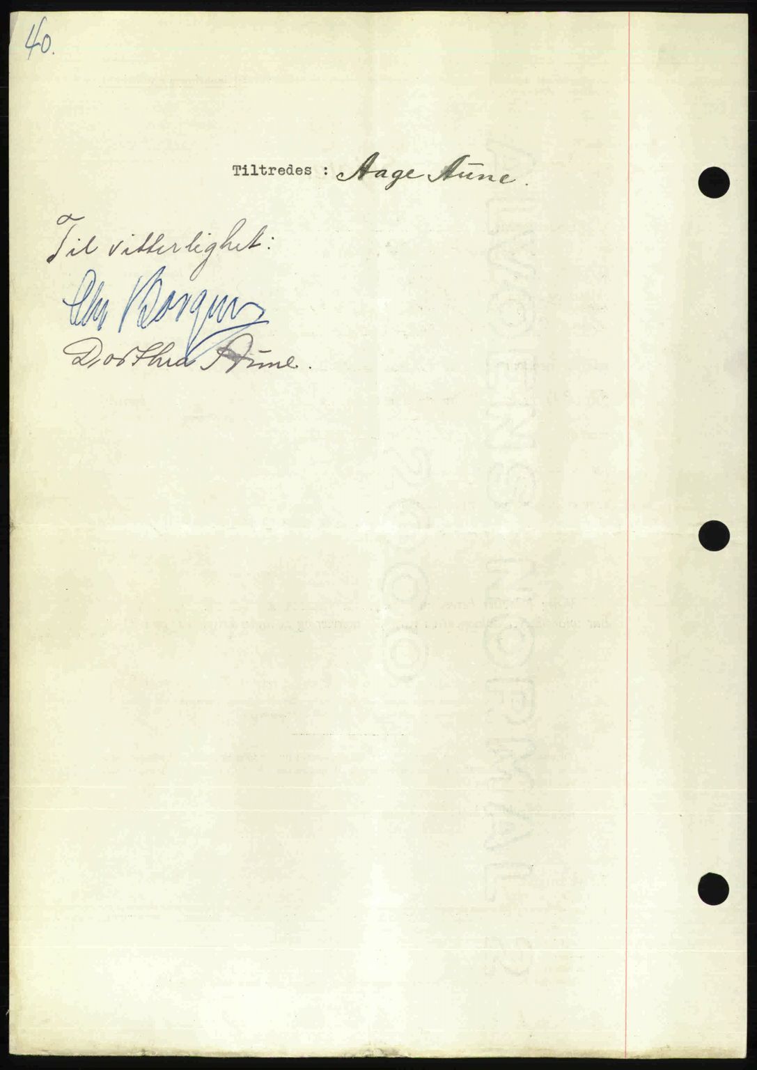 Orkdal sorenskriveri, SAT/A-4169/1/2/2C: Pantebok nr. A, 1947-1947, Dagboknr: 791/1947