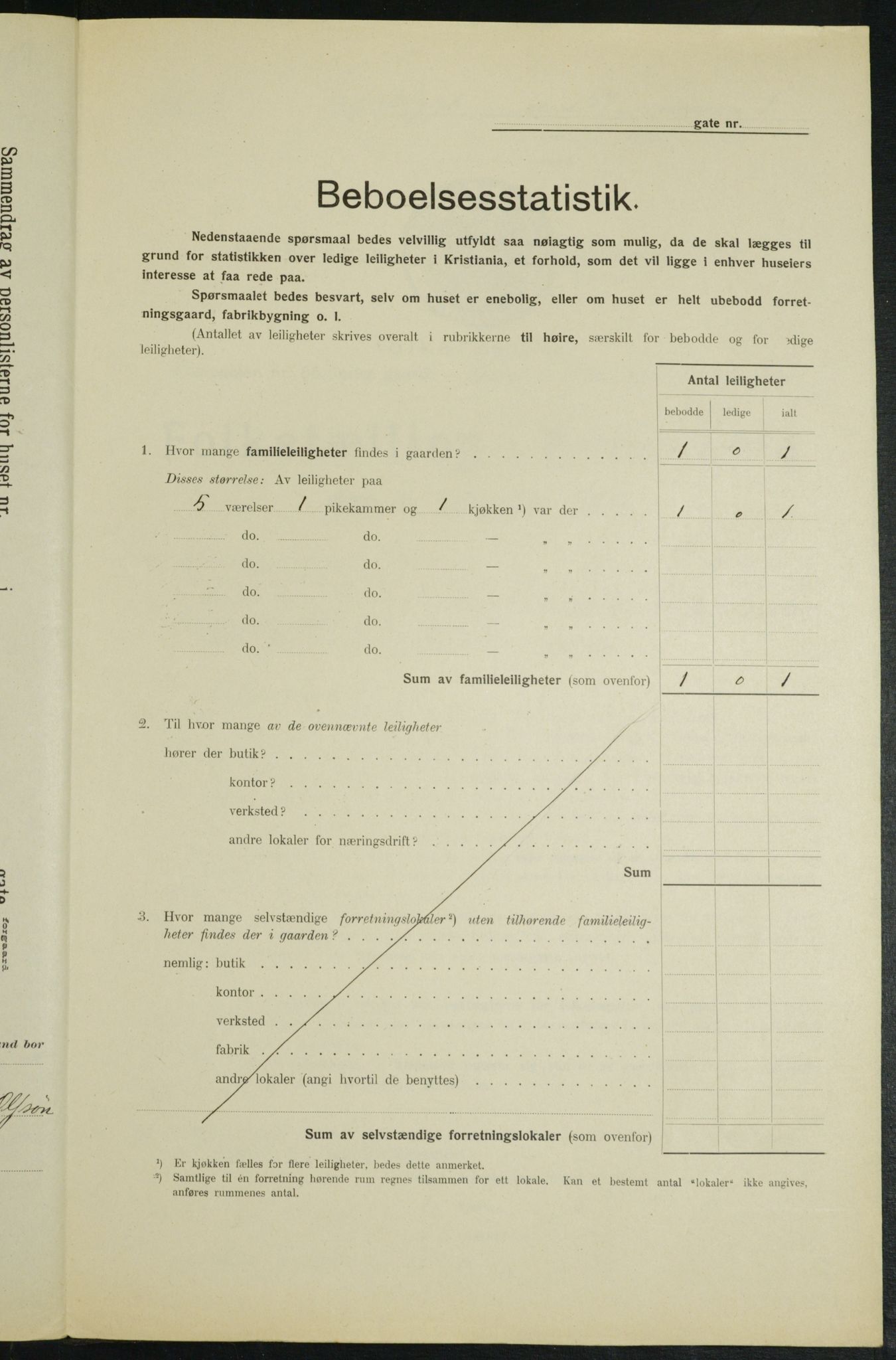 OBA, Kommunal folketelling 1.2.1914 for Kristiania, 1914, s. 23221