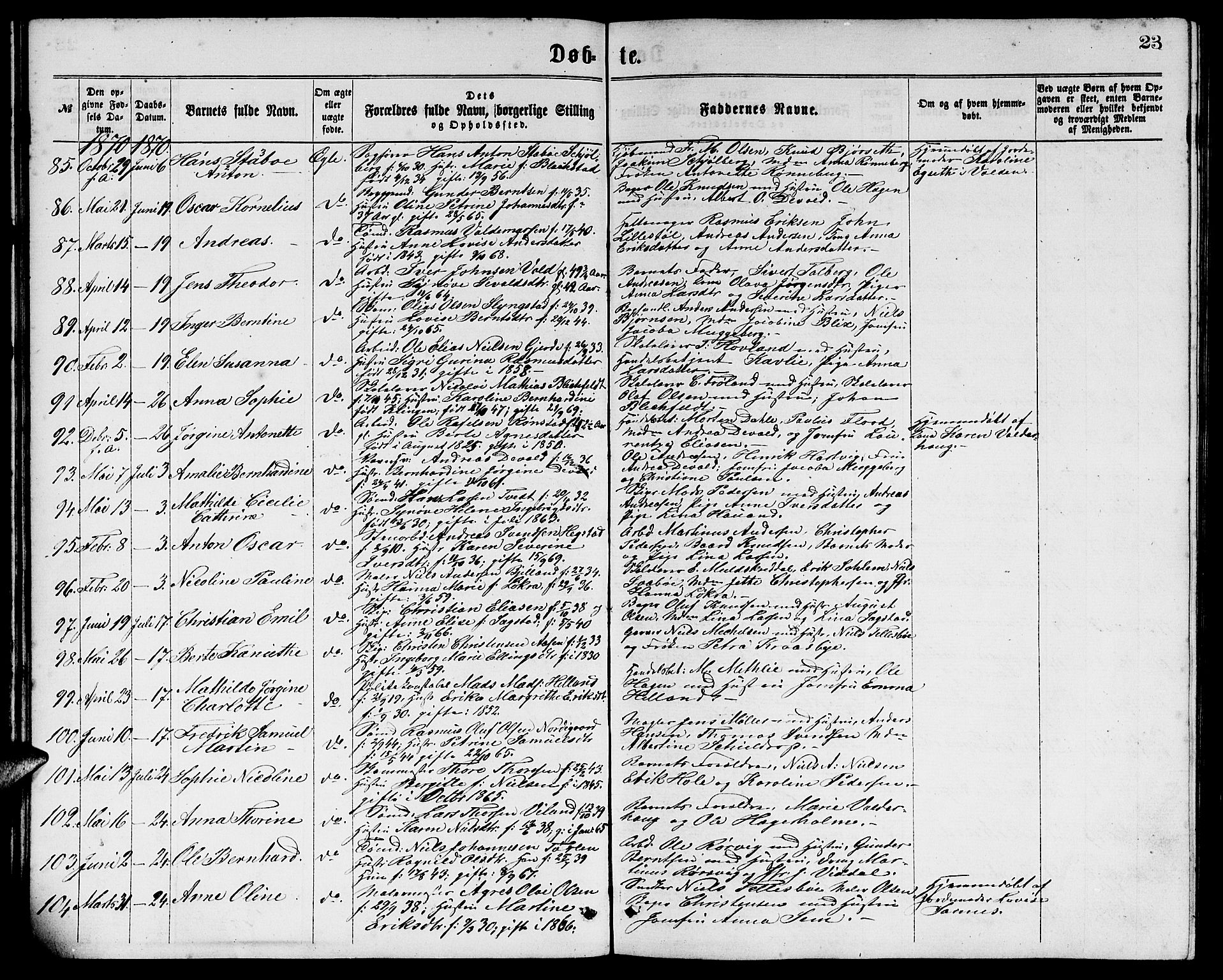 Ministerialprotokoller, klokkerbøker og fødselsregistre - Møre og Romsdal, AV/SAT-A-1454/529/L0465: Klokkerbok nr. 529C02, 1868-1877, s. 23