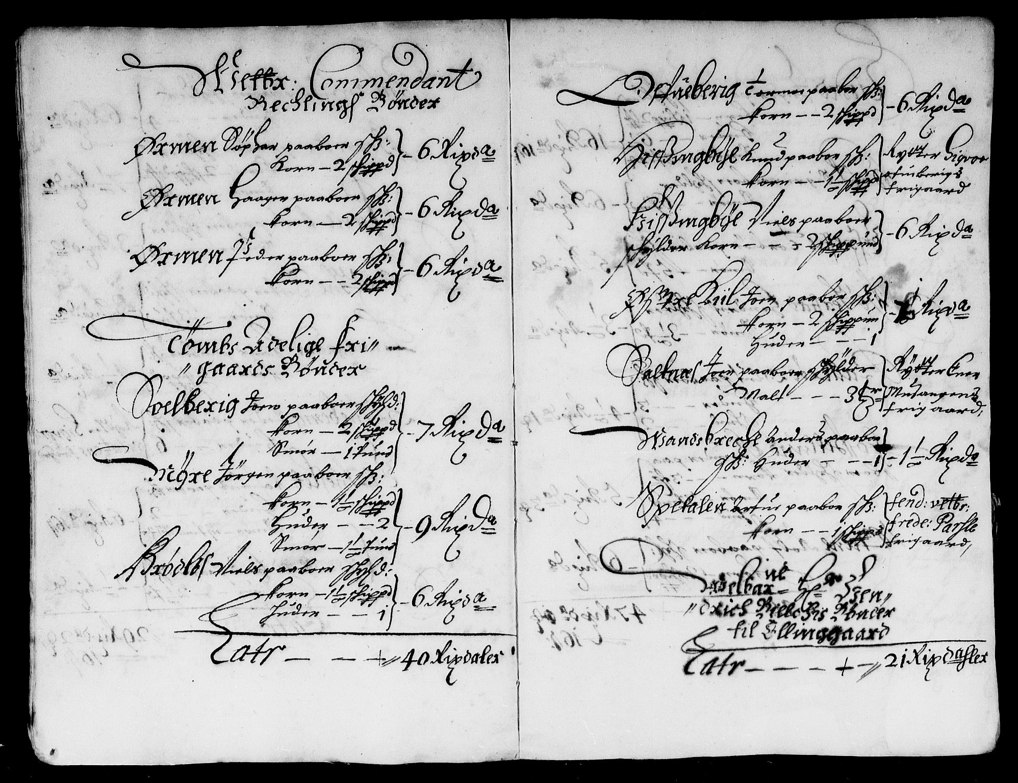 Rentekammeret inntil 1814, Reviderte regnskaper, Stiftamtstueregnskaper, Landkommissariatet på Akershus og Akershus stiftamt, AV/RA-EA-5869/R/Rb/L0092: Akershus stiftamt, 1673