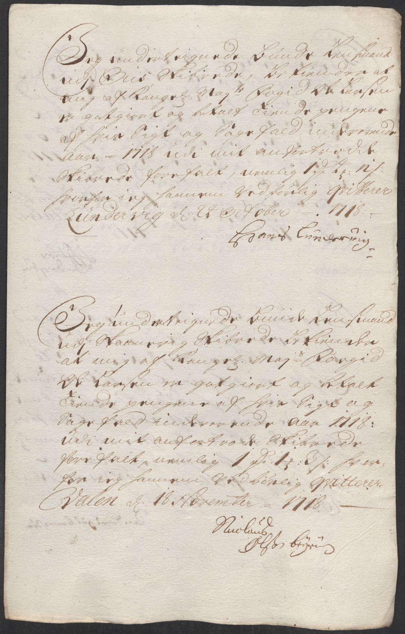 Rentekammeret inntil 1814, Reviderte regnskaper, Fogderegnskap, RA/EA-4092/R48/L2995: Fogderegnskap Sunnhordland og Hardanger, 1718, s. 157