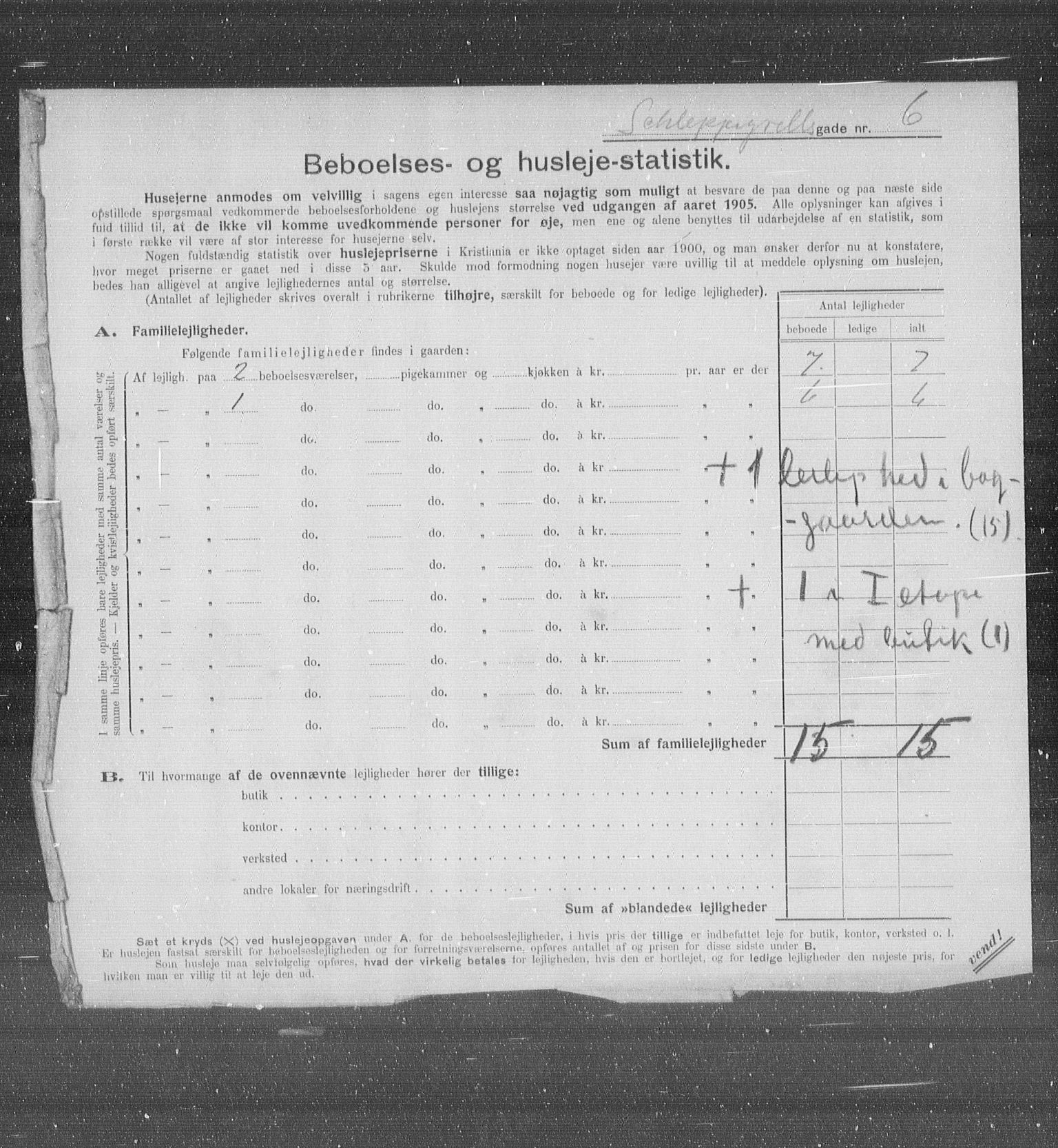 OBA, Kommunal folketelling 31.12.1905 for Kristiania kjøpstad, 1905, s. 46687