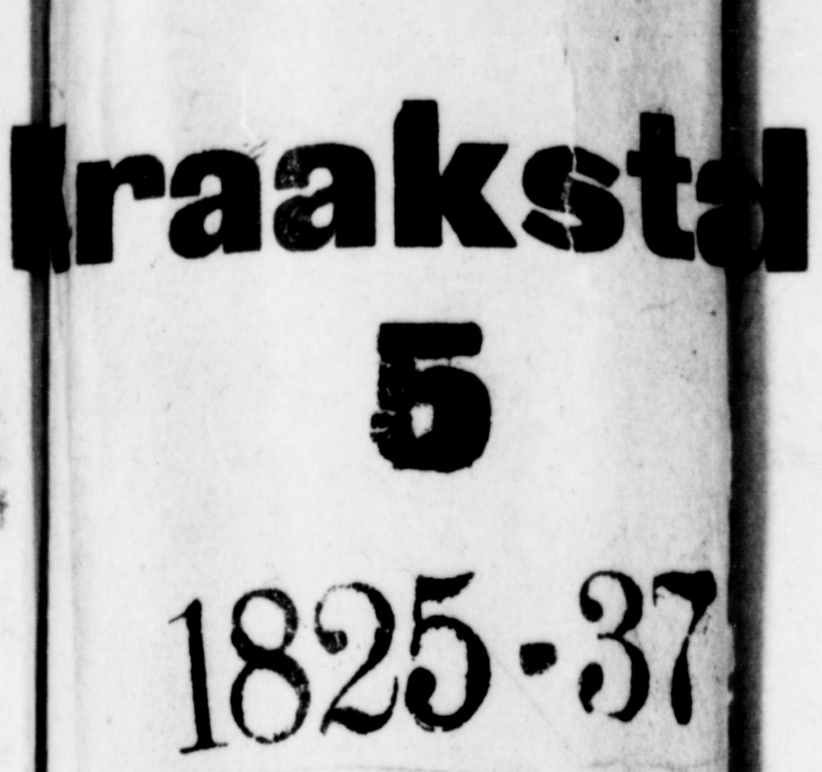 Kråkstad prestekontor Kirkebøker, SAO/A-10125a/F/Fa/L0004: Ministerialbok nr. I 4, 1825-1837