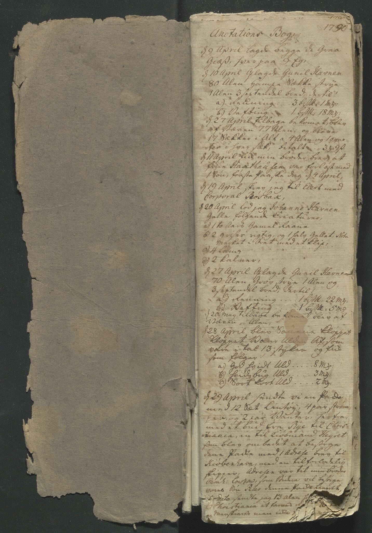 Åker i Vang, Hedmark, og familien Todderud, AV/SAH-ARK-010/G/Ga/L0002/0003: Dagbøker / Dagbok, 1790-1812