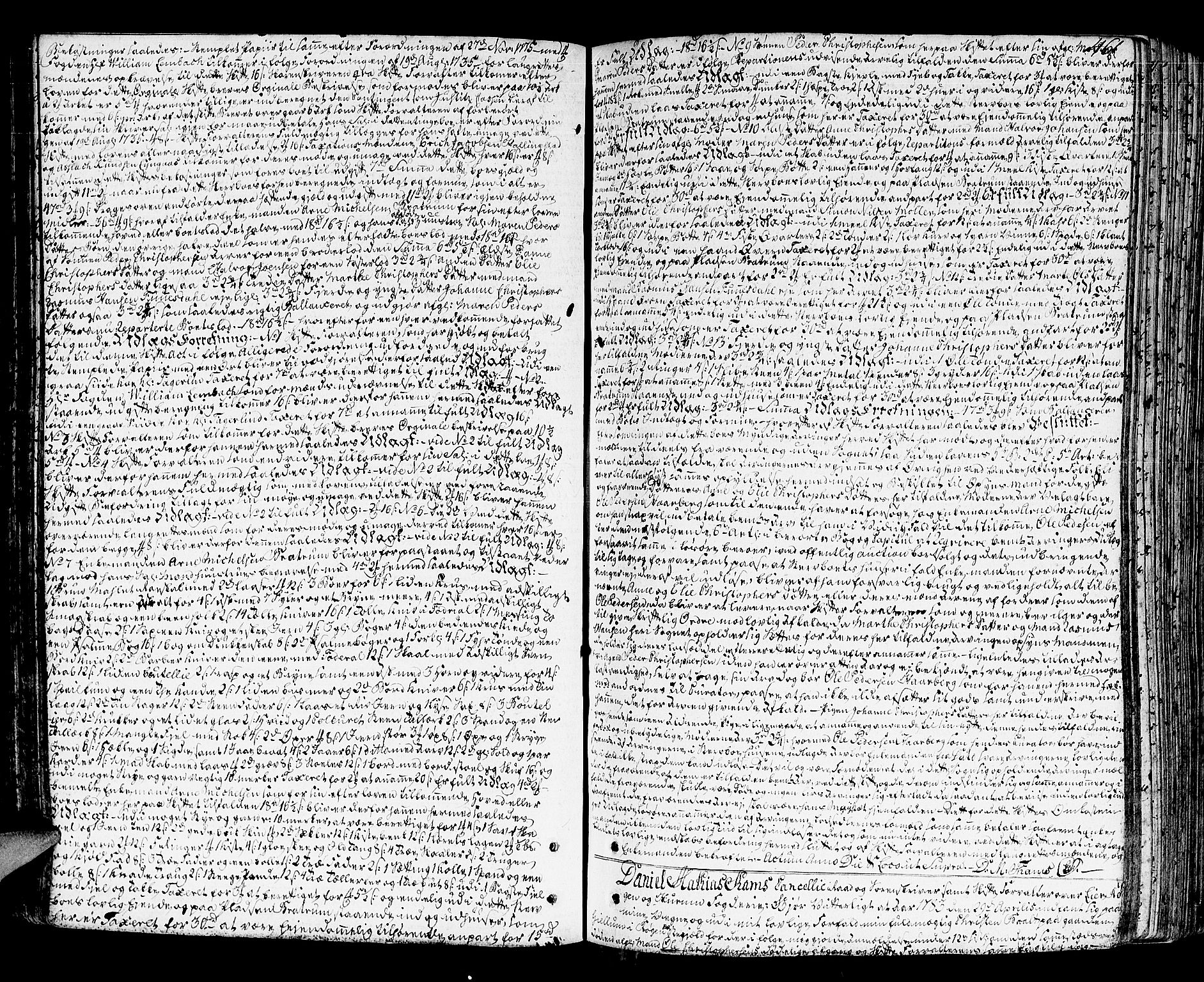 Lier, Røyken og Hurum sorenskriveri, SAKO/A-89/H/Hc/L0006: Skifteprotokoll, 1773-1789, s. 460b-461a