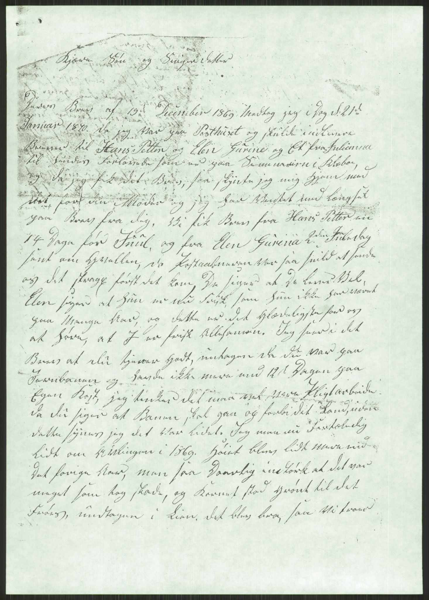 Samlinger til kildeutgivelse, Amerikabrevene, RA/EA-4057/F/L0034: Innlån fra Nord-Trøndelag, 1838-1914, s. 91