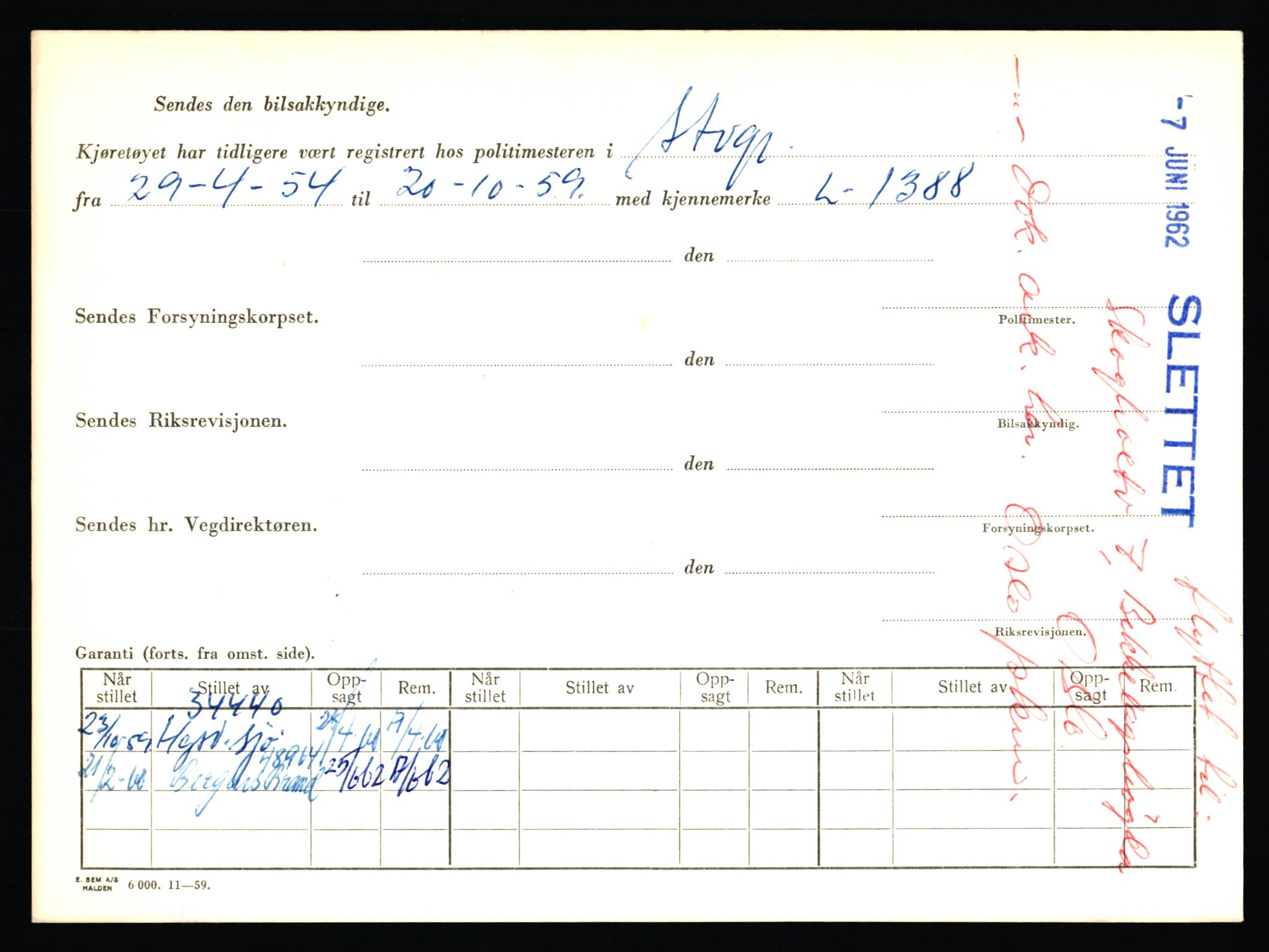 Stavanger trafikkstasjon, AV/SAST-A-101942/0/F/L0065: L-65400 - L-67649, 1930-1971, s. 1102