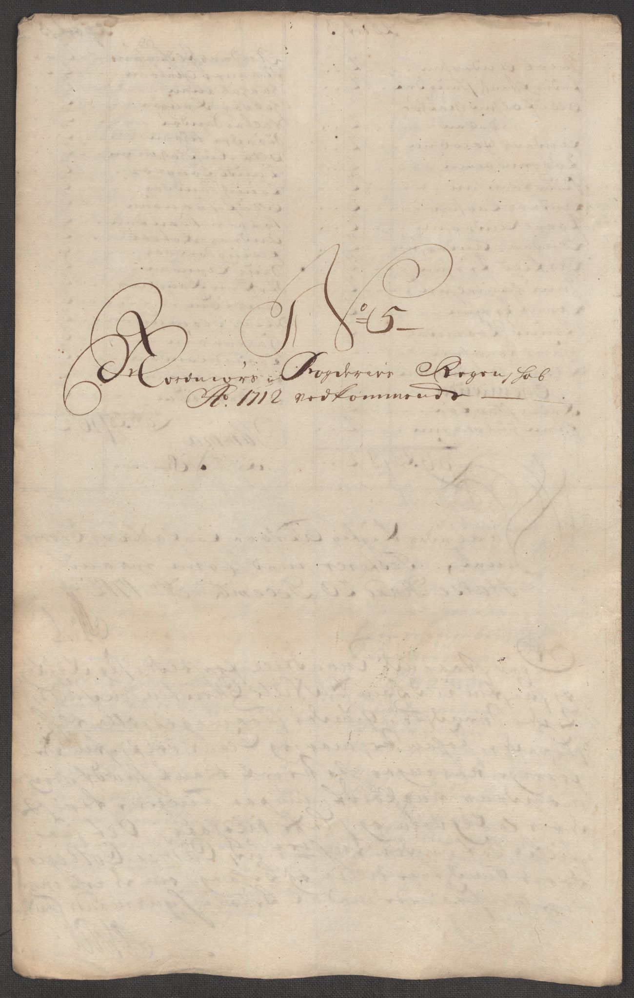 Rentekammeret inntil 1814, Reviderte regnskaper, Fogderegnskap, RA/EA-4092/R56/L3746: Fogderegnskap Nordmøre, 1712, s. 100