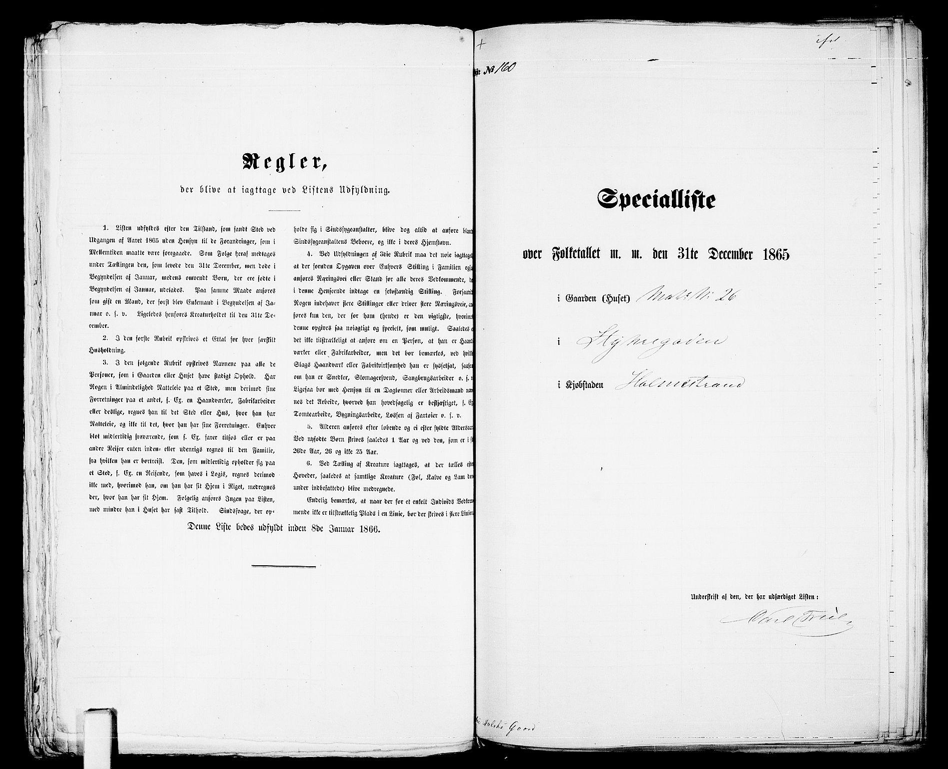 RA, Folketelling 1865 for 0702B Botne prestegjeld, Holmestrand kjøpstad, 1865, s. 329