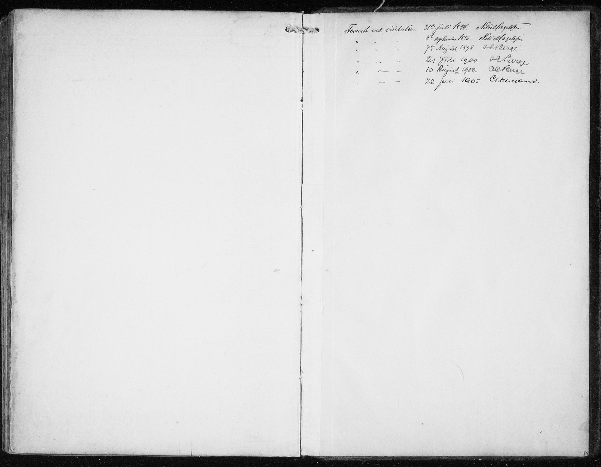 Skjervøy sokneprestkontor, SATØ/S-1300/H/Ha/Haa/L0016kirke: Ministerialbok nr. 16, 1892-1908