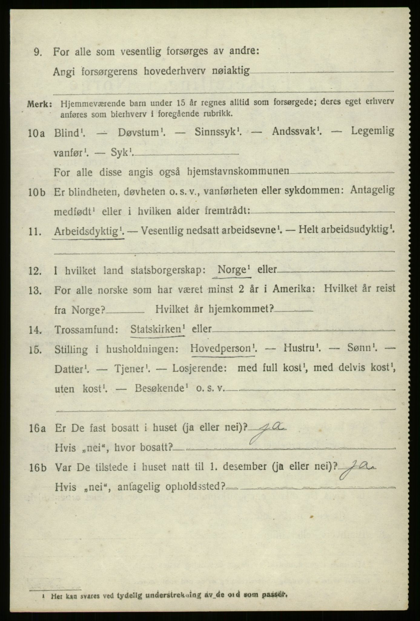 SAB, Folketelling 1920 for 1444 Hornindal herred, 1920, s. 3789