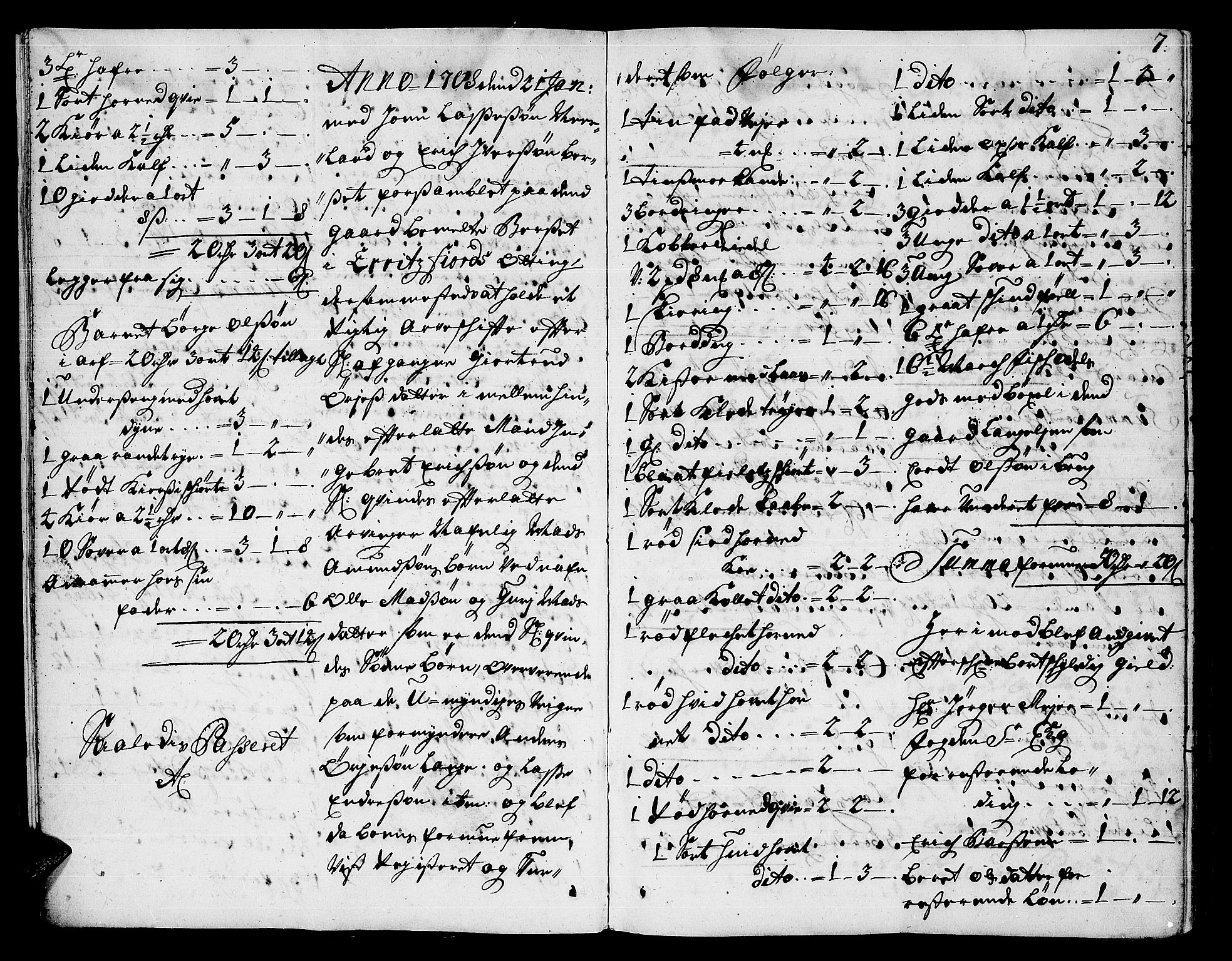 Romsdal sorenskriveri, AV/SAT-A-4149/1/3/3A/L0005: Skifteprotokoll, 1707-1711, s. 6b-7a