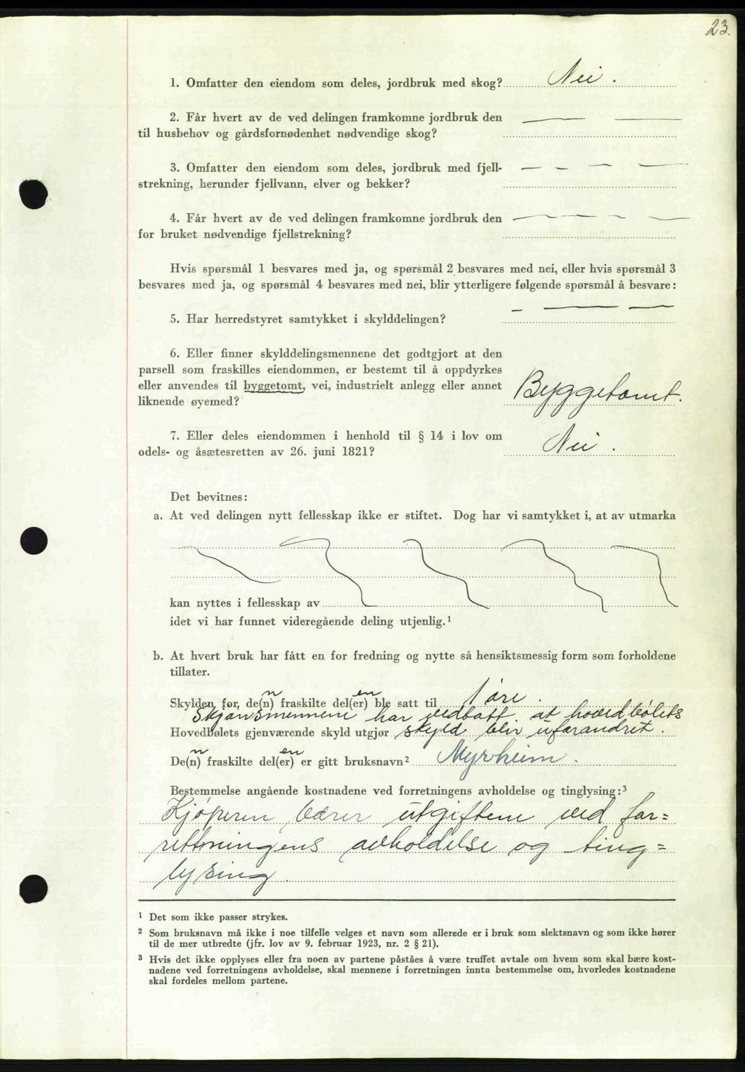 Nordmøre sorenskriveri, AV/SAT-A-4132/1/2/2Ca: Pantebok nr. A109, 1948-1948, Dagboknr: 2329/1948