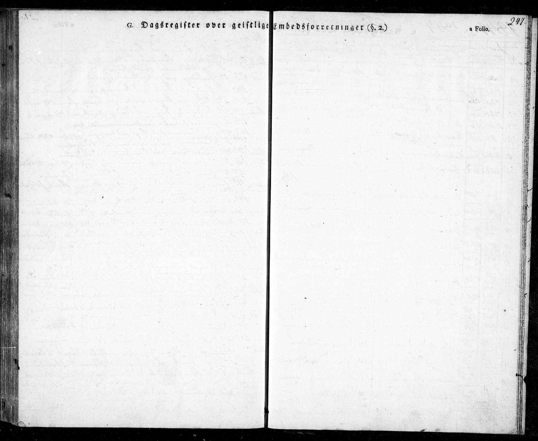 Froland sokneprestkontor, SAK/1111-0013/F/Fa/L0001: Ministerialbok nr. A 1, 1827-1844, s. 247