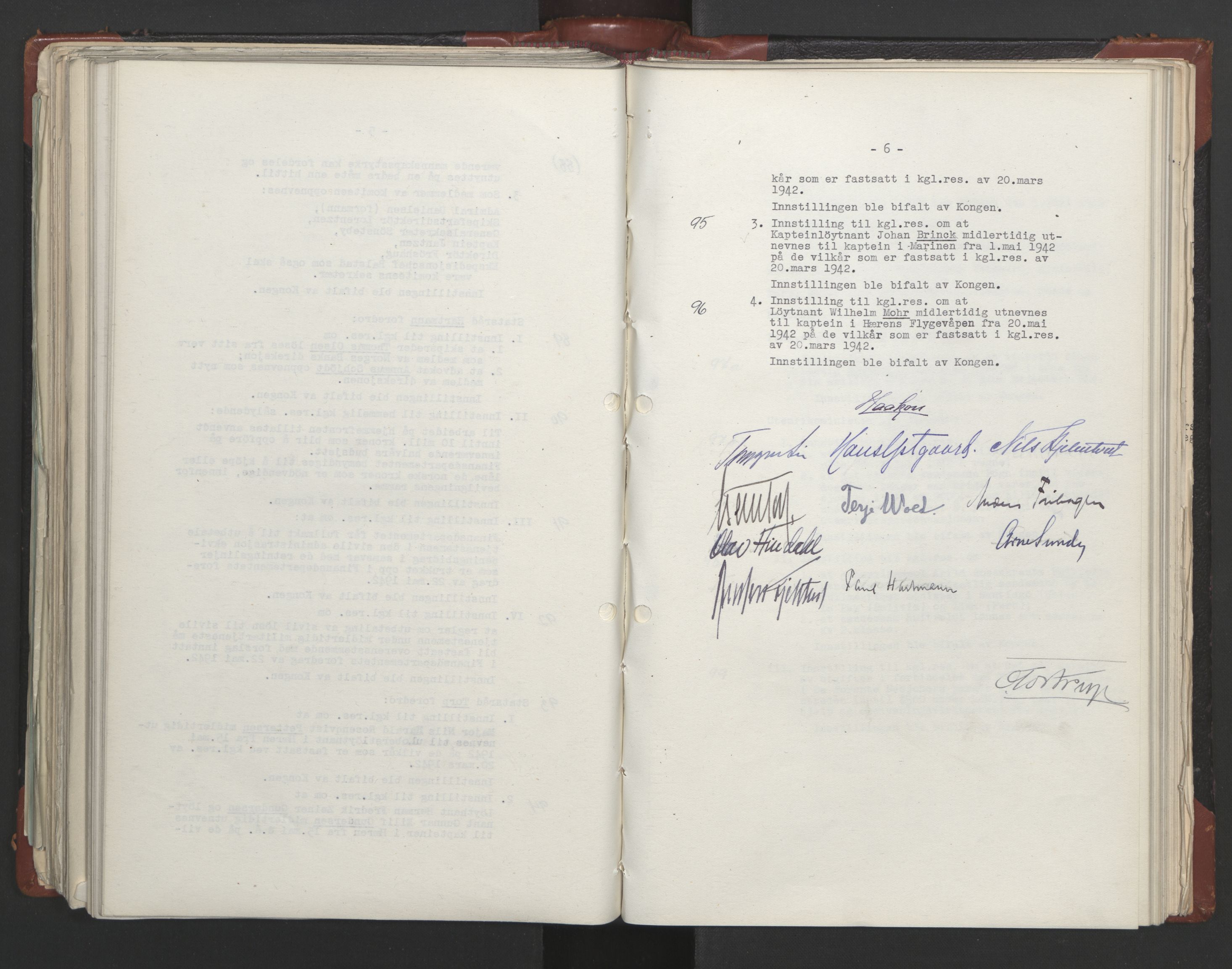 Statsrådssekretariatet, AV/RA-S-1001/A/Ac/L0122: Kgl. res. (9/4) 17/4 1940 -18/12 1942, 1940-1942, s. 297