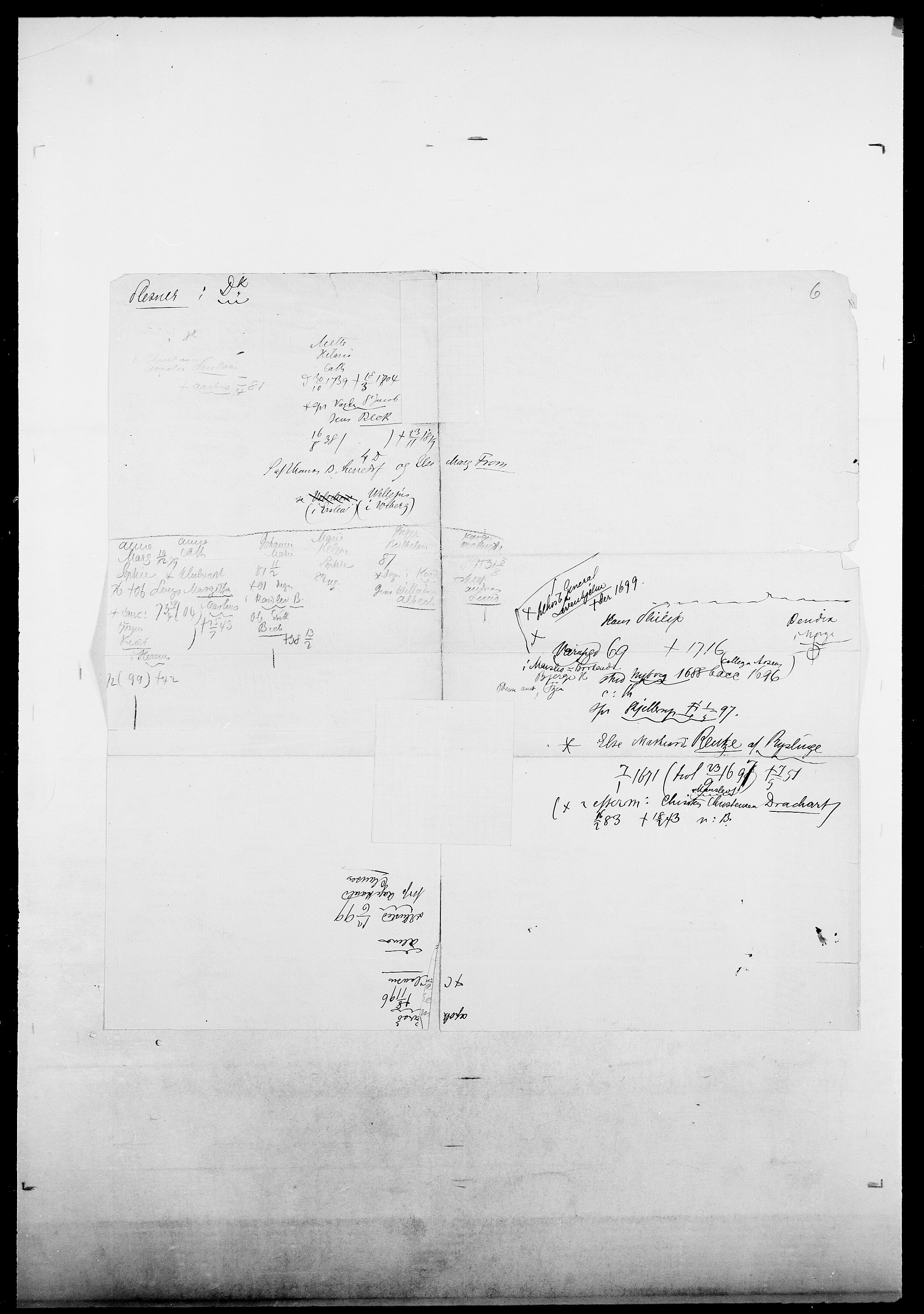 Delgobe, Charles Antoine - samling, AV/SAO-PAO-0038/D/Da/L0031: de Place - Raaum, s. 105