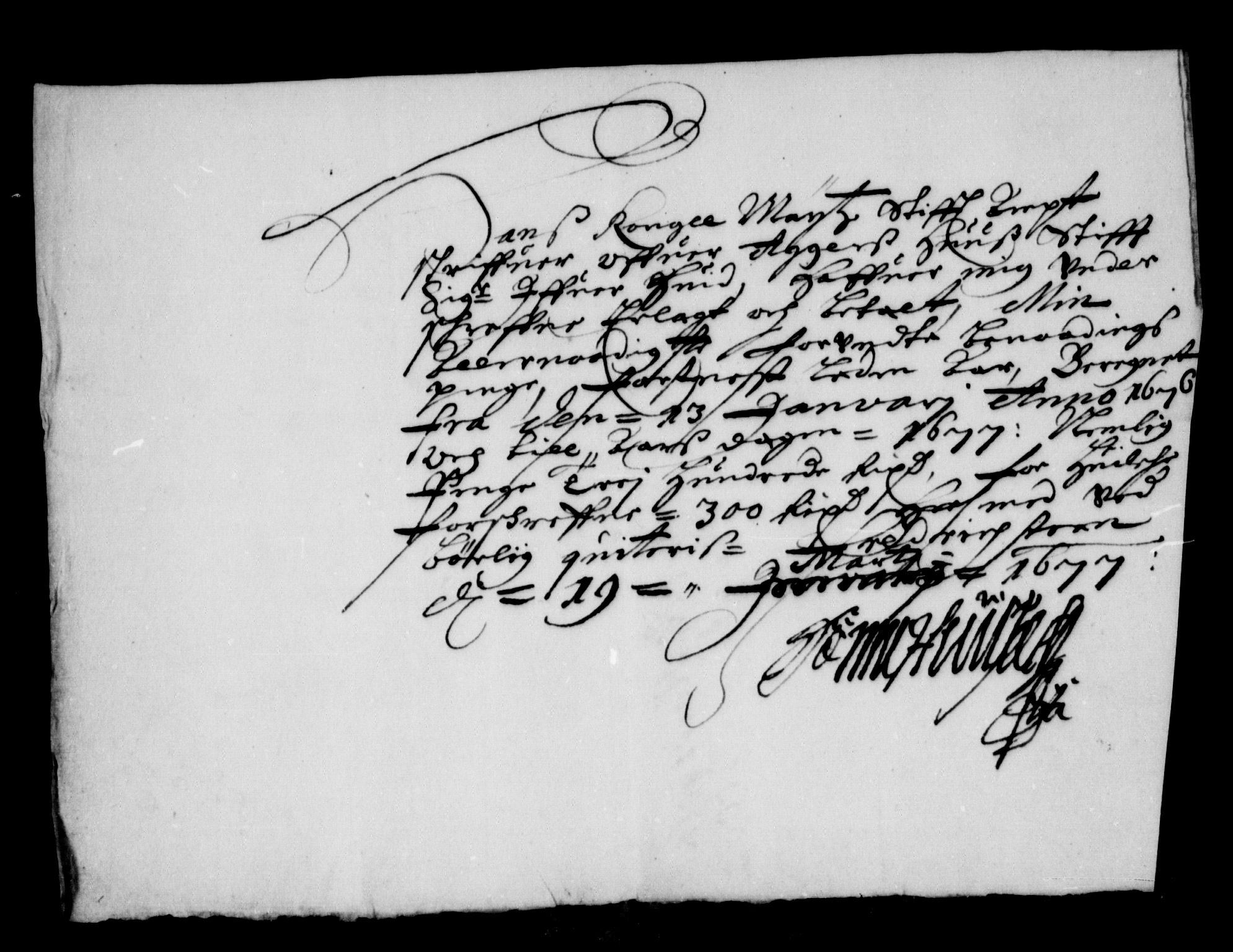 Rentekammeret inntil 1814, Reviderte regnskaper, Stiftamtstueregnskaper, Landkommissariatet på Akershus og Akershus stiftamt, AV/RA-EA-5869/R/Rb/L0120: Akershus stiftamt, 1673-1676